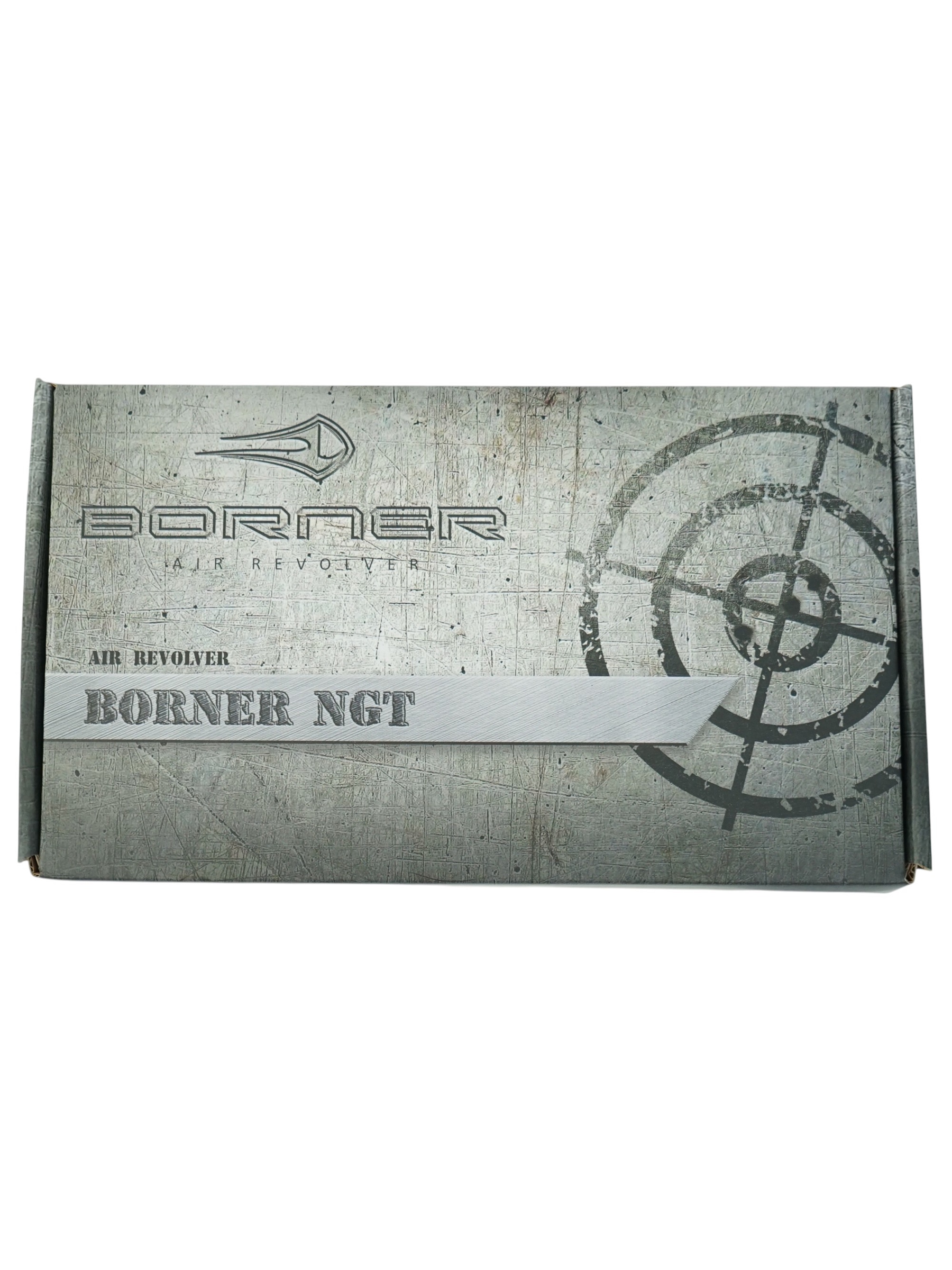 Пневматический револьвер Borner NGT-B, шариковый (Black) 4.5 мм