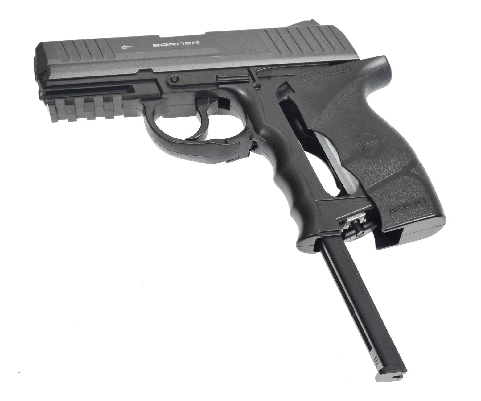 Пистолет пневм. BORNER W3000 (HK), кал. 4,5 мм