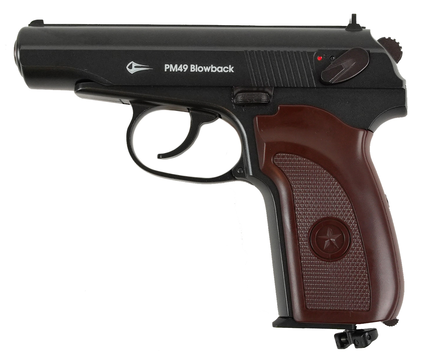 Пистолет пневм. BORNER PM49 (Blowback), кал. 4,5 мм