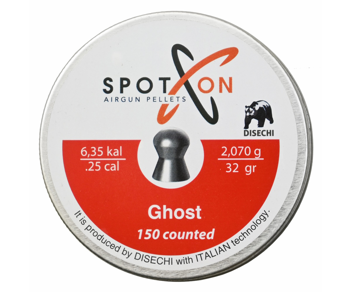 Пули пневматические Spoton Ghost 6,35 мм, 2,07 г (150 штук)