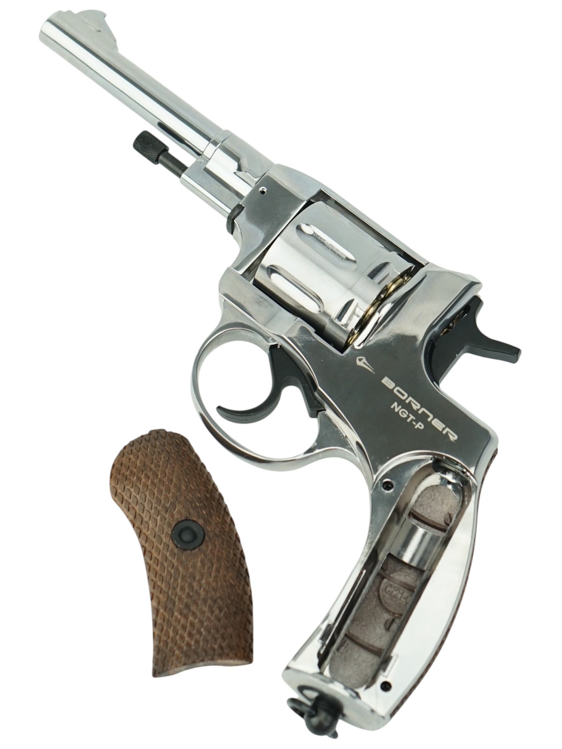 Пистолет пневм. BORNER NGT-P Silver, кал. 4,5 мм/pellets