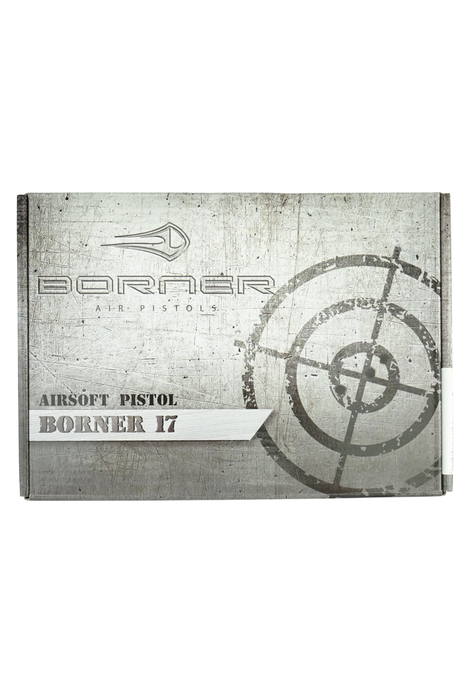 Страйкбольный пистолет Borner 17 (Glock) CO₂, пластик, 6 мм