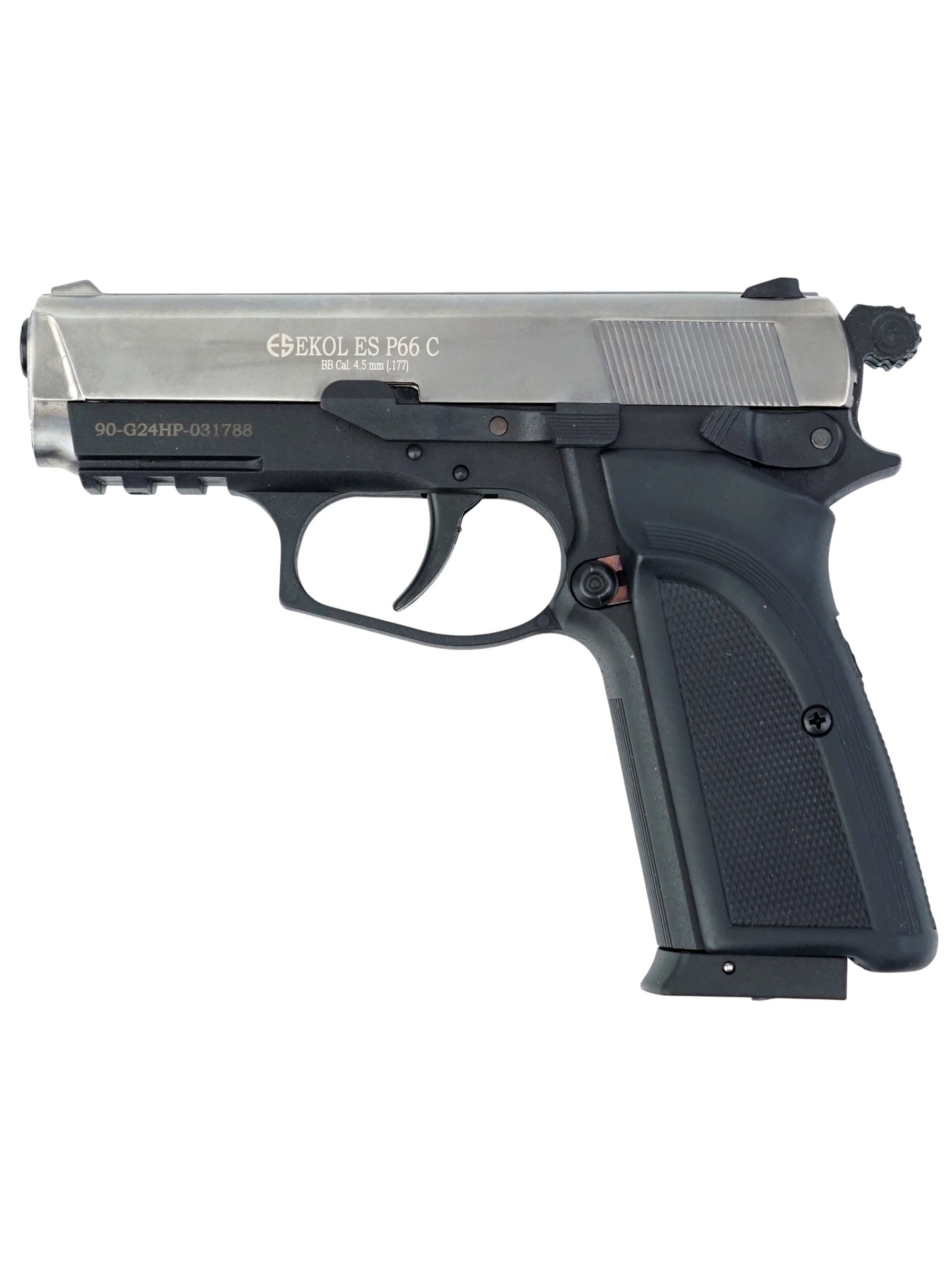 Пистолет пневм. EKOL ES P66 C Black, (металл) кал. 4,5 мм, 3 Дж