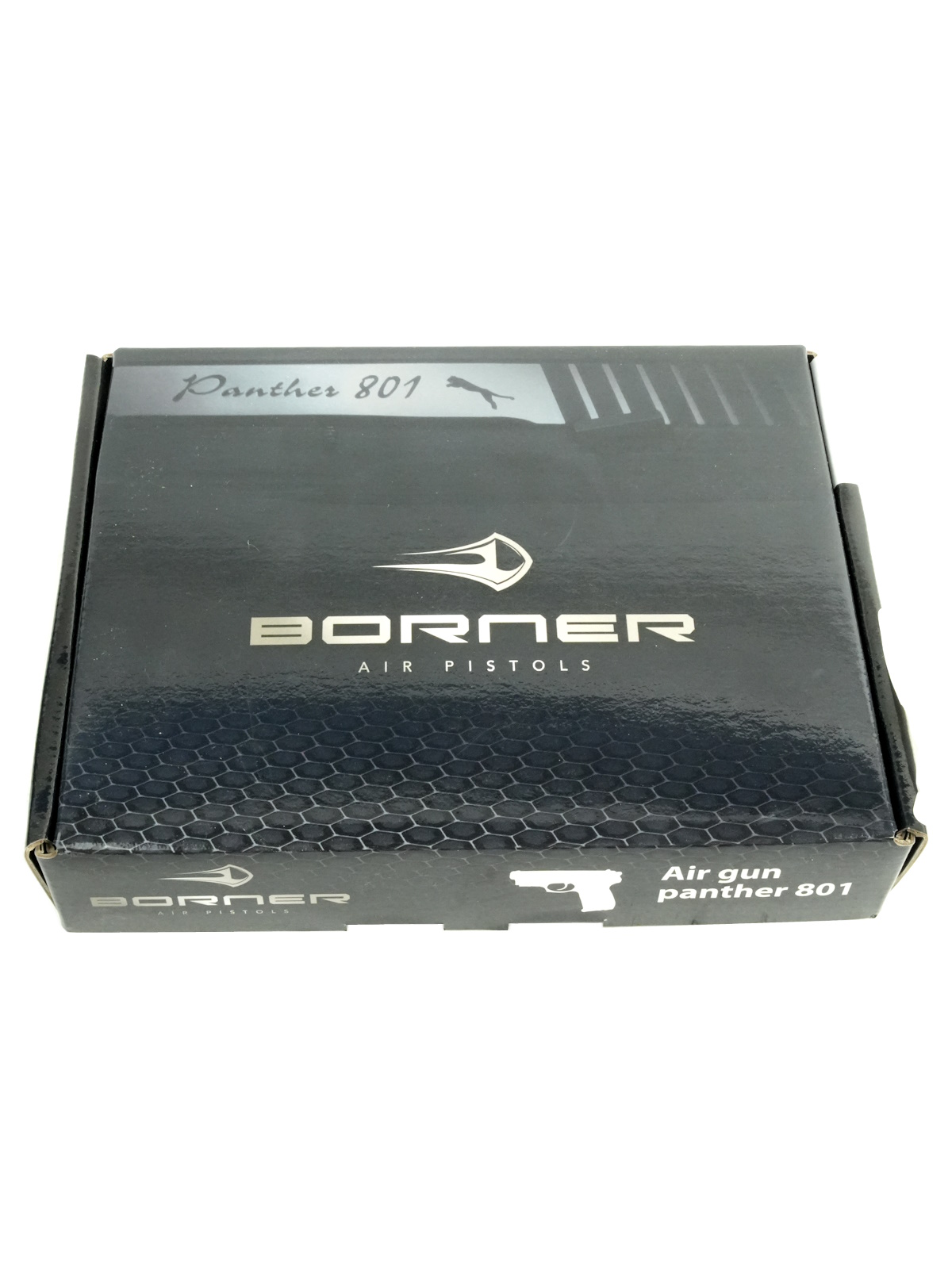 Пневматический пистолет Borner Panther 801 (SS P232L) с ЛЦУ (blowback) 4.5 мм