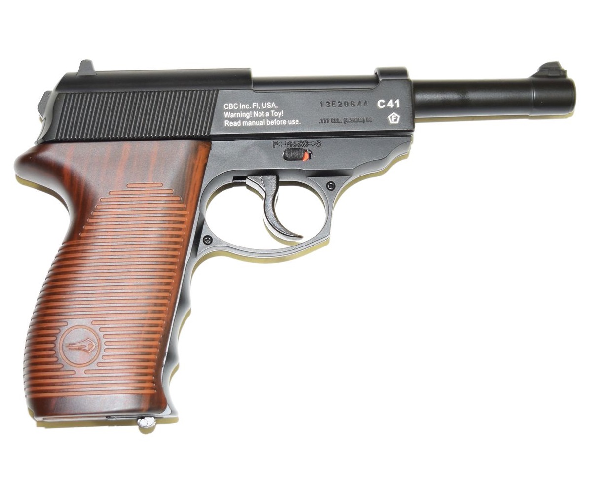 Пистолет пневм. BORNER C41 (Walther P.38), кал. 4,5 мм