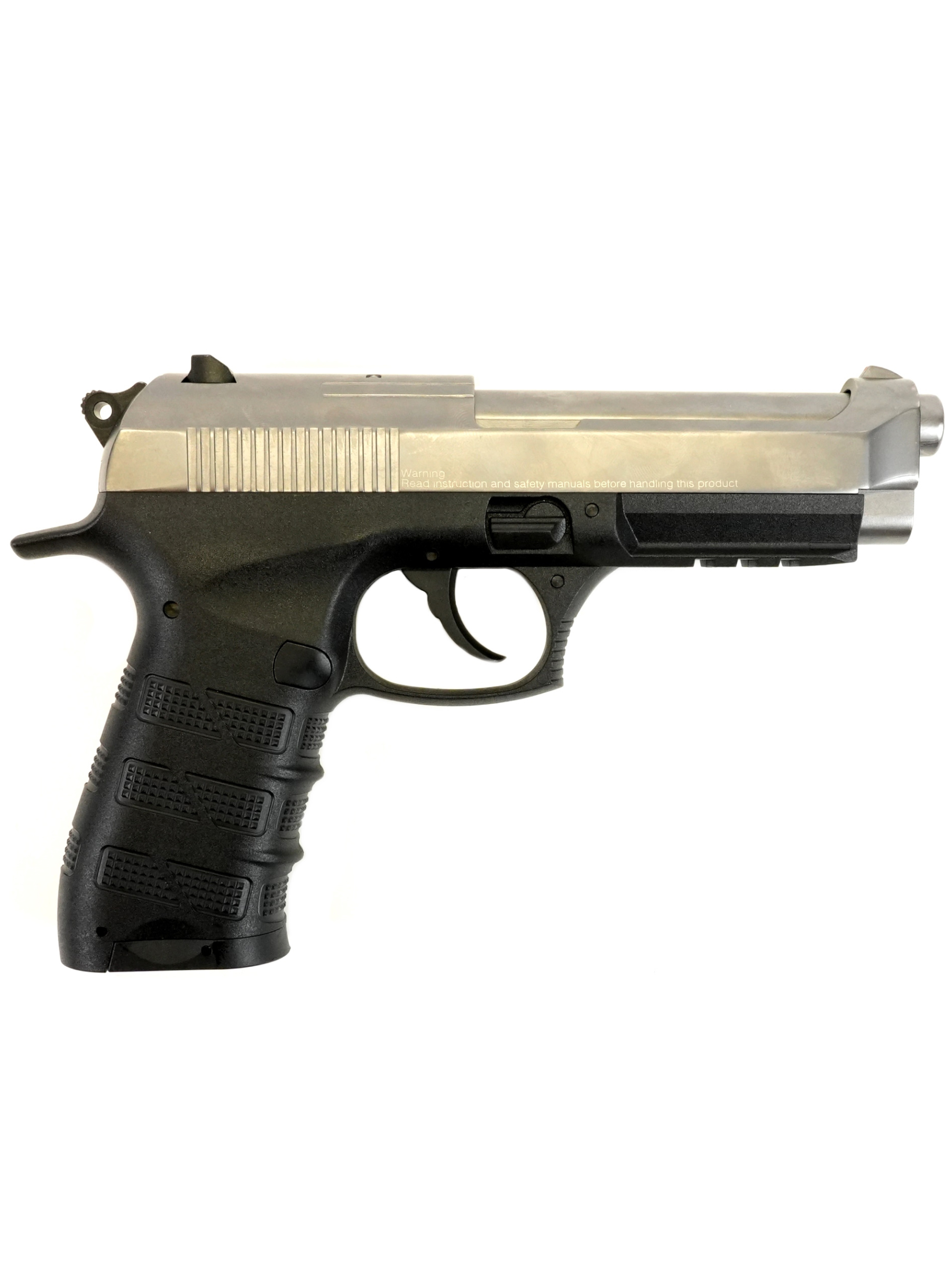 Пистолет пневм. EKOL ES P92 FUME, (никель) кал. 4,5 мм, 3 Дж