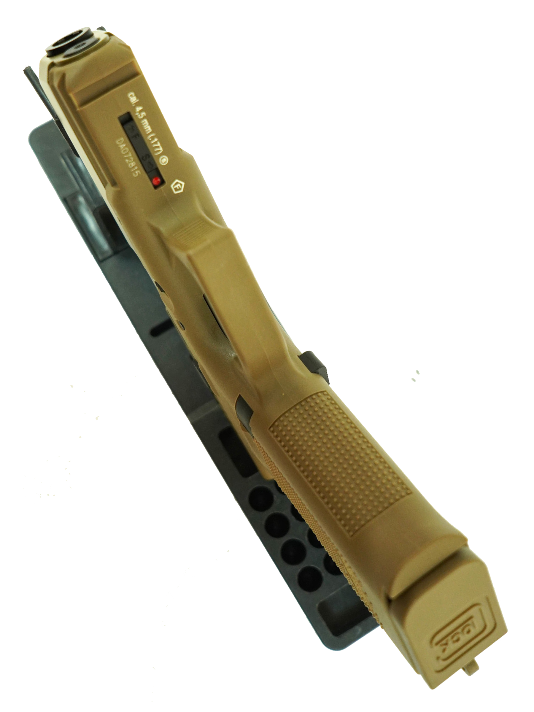 Пневматический пистолет Umarex Glock 19X Tan (Blowback) кал.4,5мм (метал, цвет песок, BB)