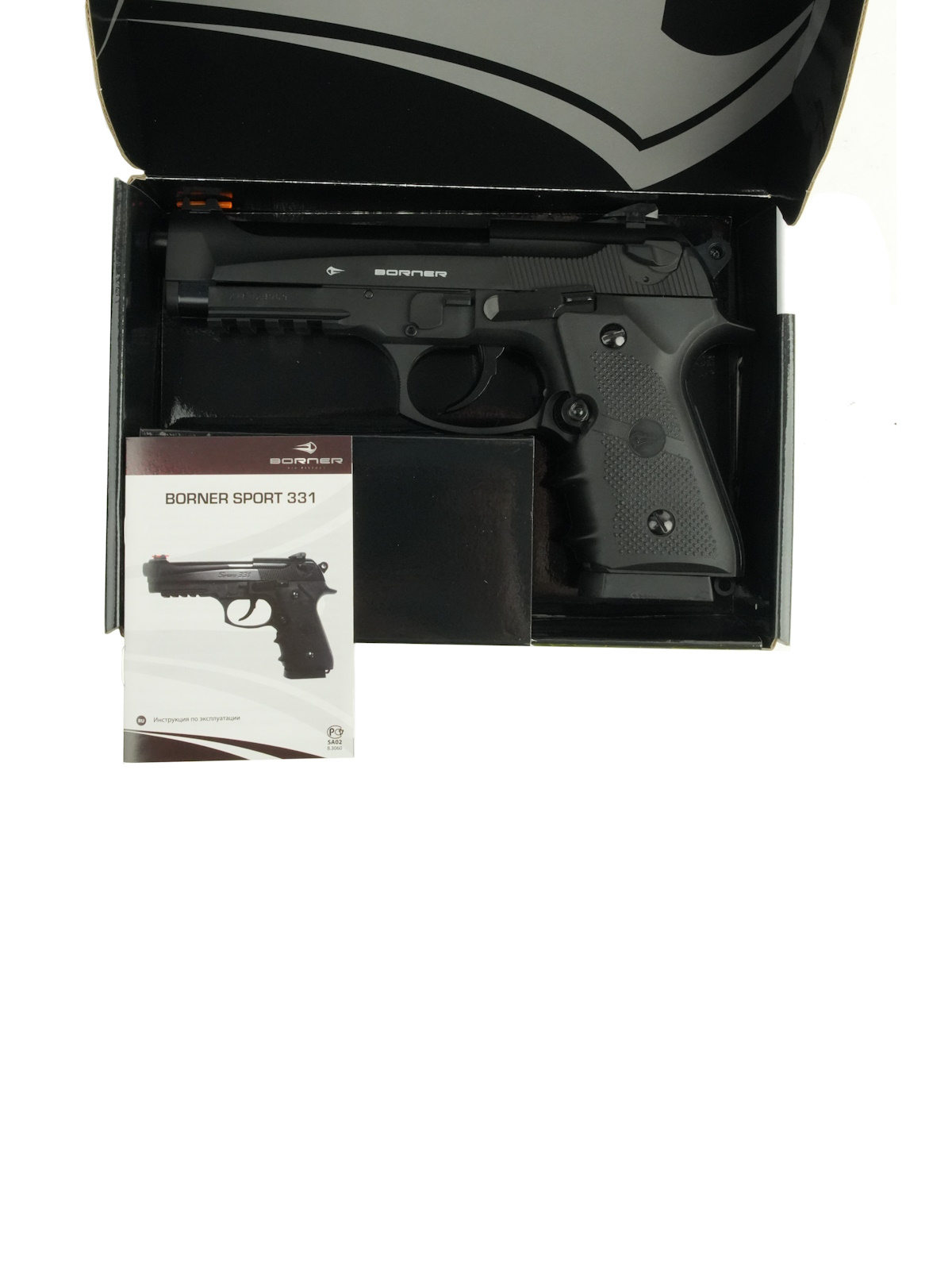 Пистолет пневм. BORNER Sport 331 (blowback) (Beretta), кал. 4,5 мм
