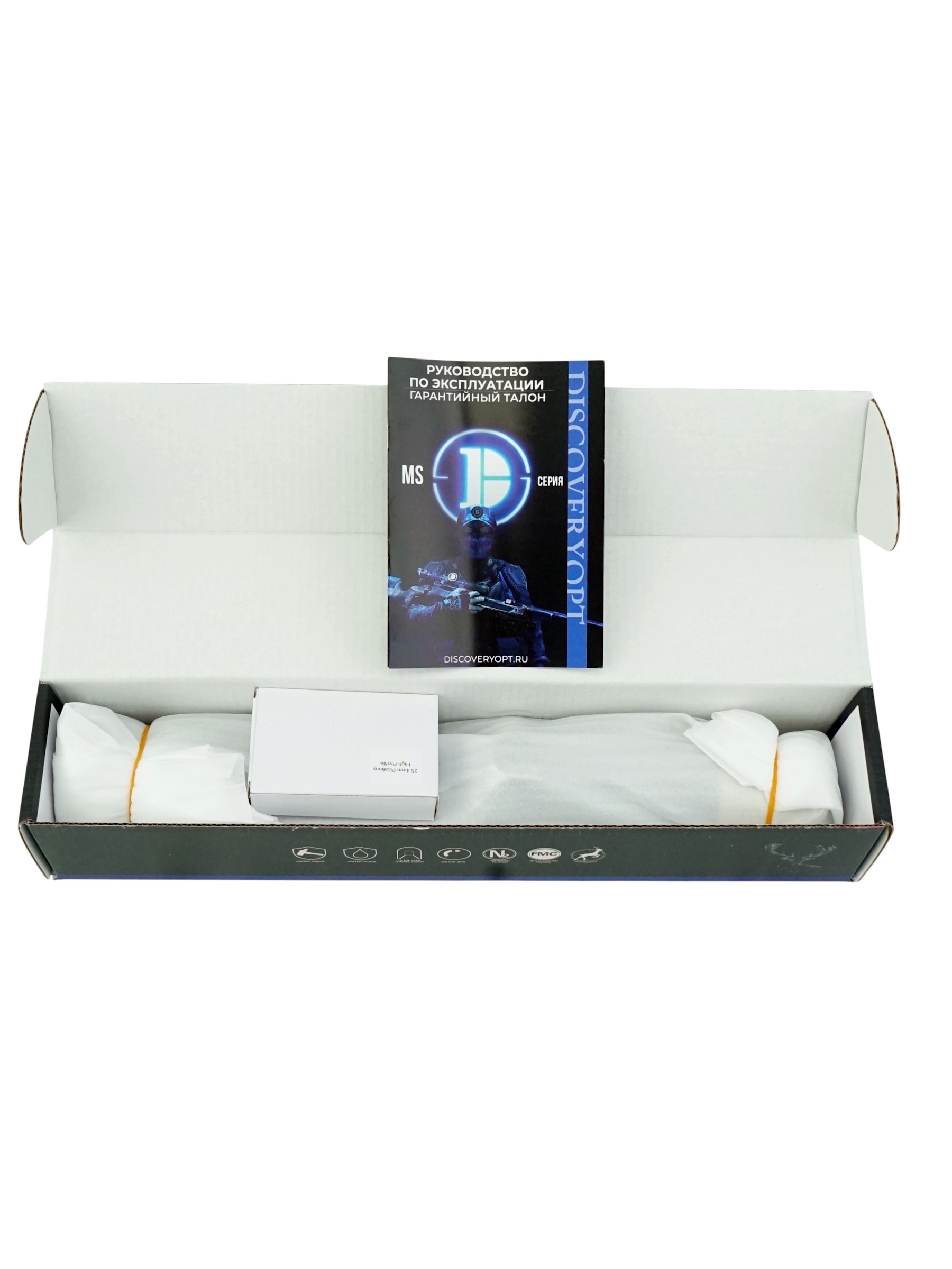 Оптический прицел Discovery MS 6-24X42AOAC, 25,4 мм, подсветка, на Weaver