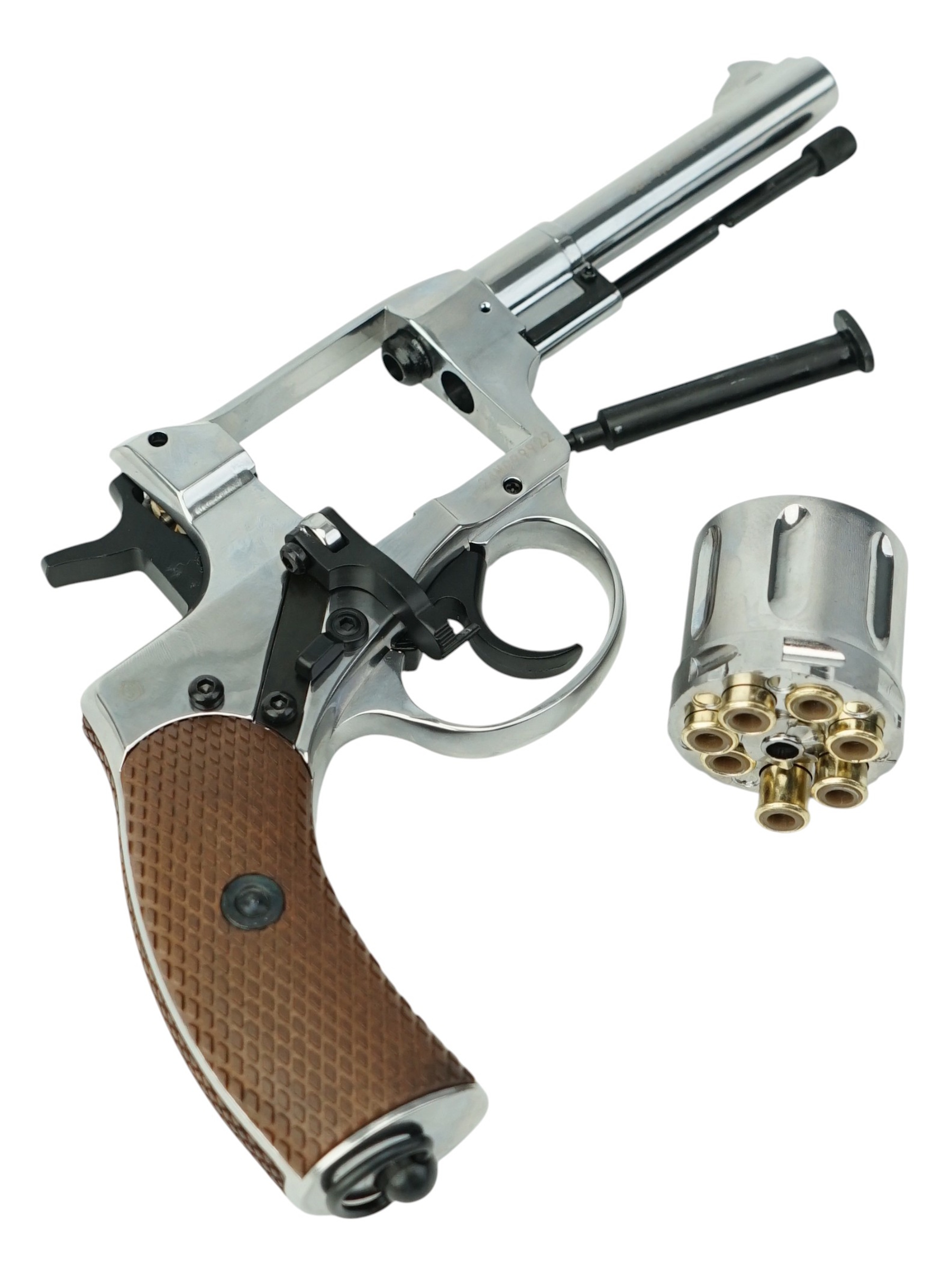 Пистолет пневм. BORNER NGT-P Silver, кал. 4,5 мм/pellets
