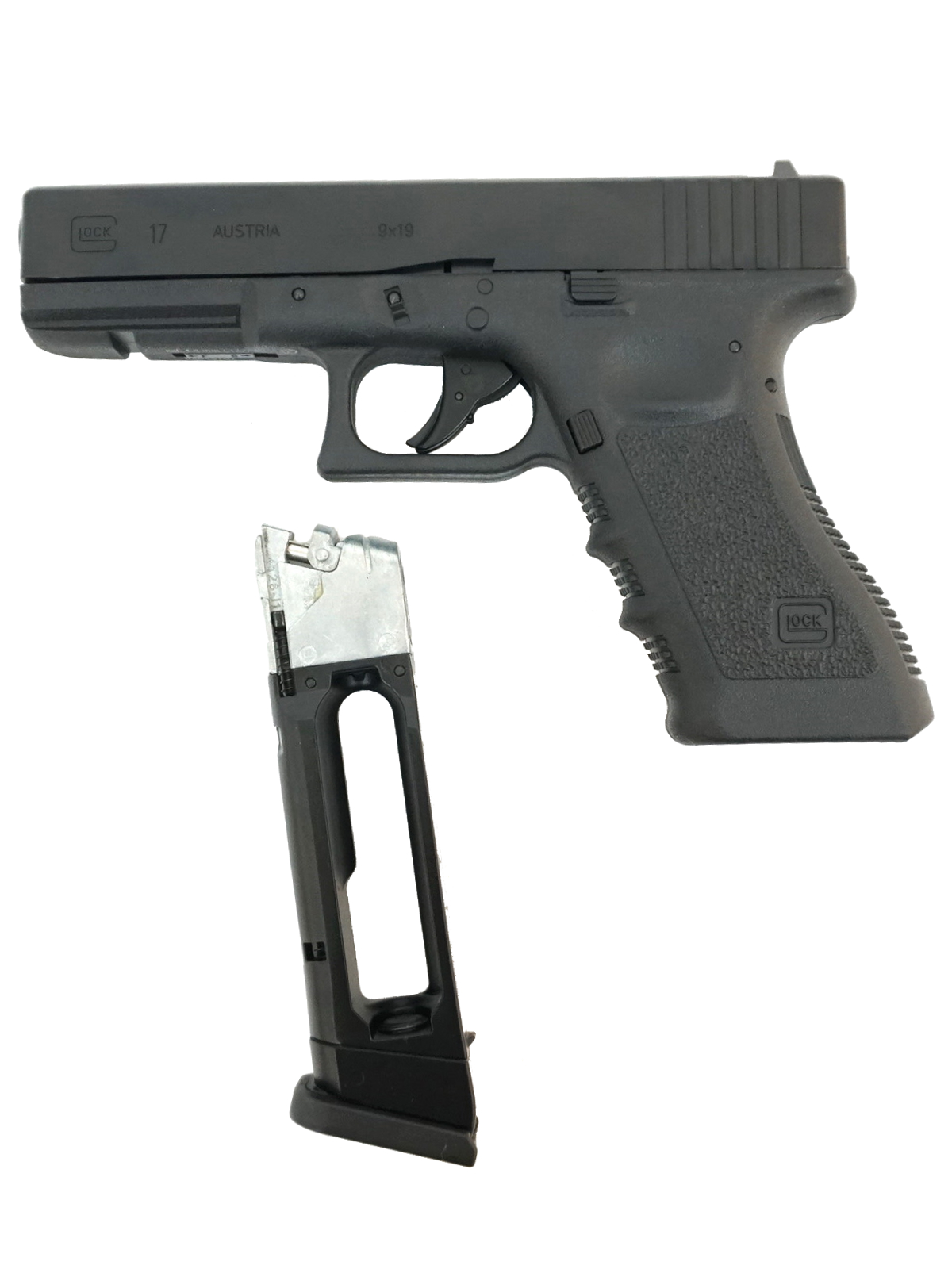 Пистолет пневм. Umarex Glock 17 кал.4,5мм (метал, blowback)