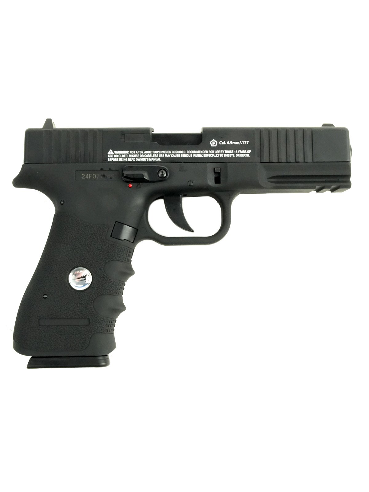 Пистолет пневм. BORNER W119 (Glock 17), кал. 4,5 мм