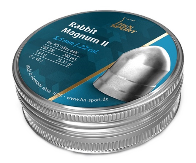 Пули пневматические H&N Rabbit Magnum II 5,5 мм, 1,64 г (200 штук)