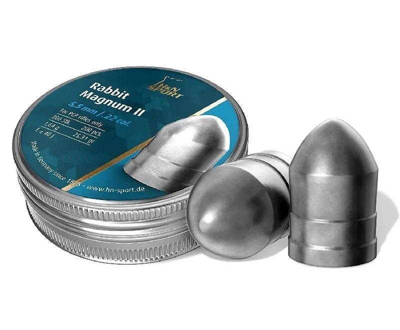 Пули пневматические H&N Rabbit Magnum II 5,5 мм, 1,64 г (200 штук)
