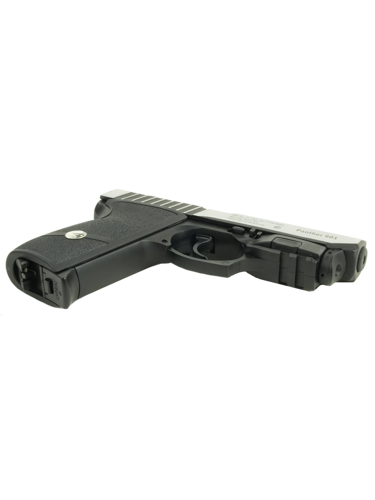 Пневматический пистолет Borner Panther 801 (SS P232L) с ЛЦУ (blowback) 4.5 мм
