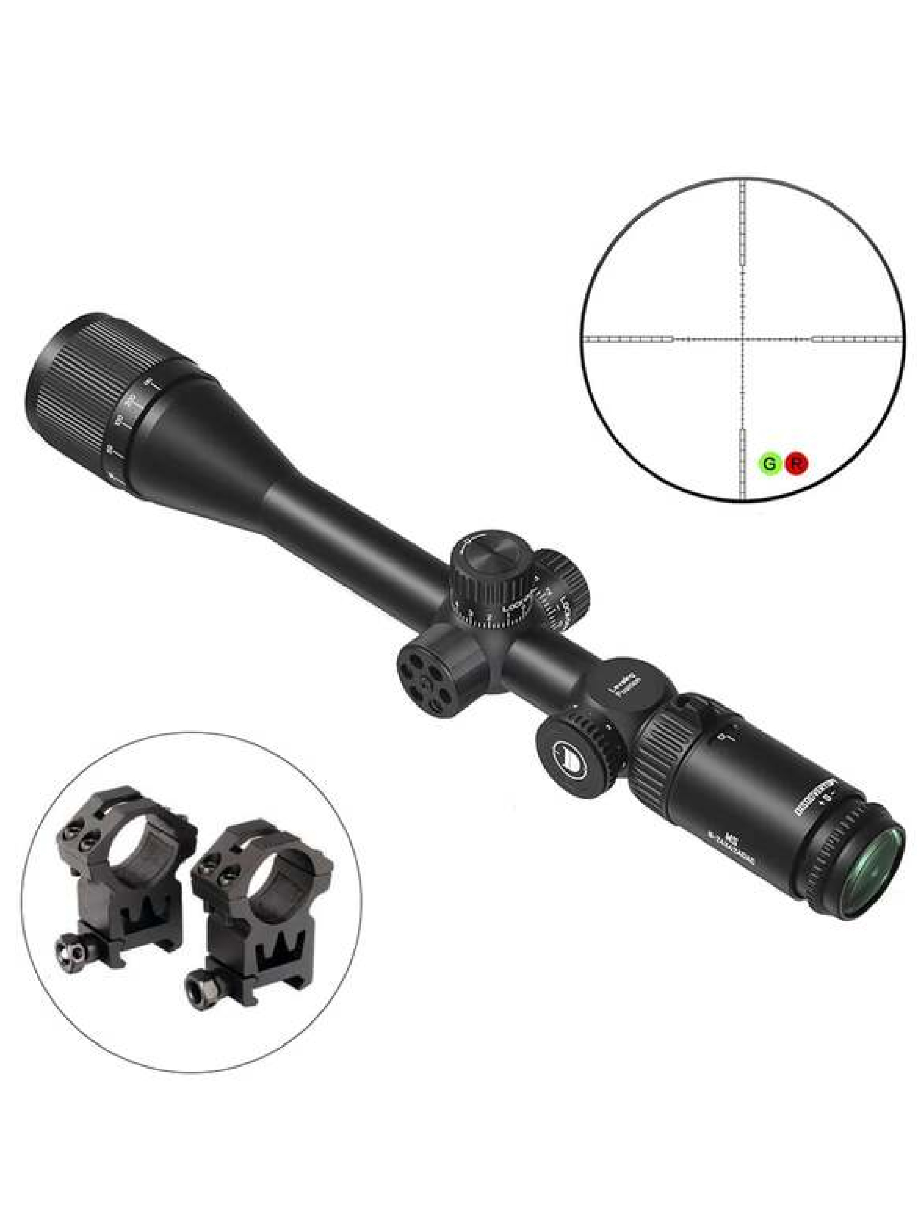 Оптический прицел Discovery MS 6-24X42AOAC, 25,4 мм, подсветка, на Weaver