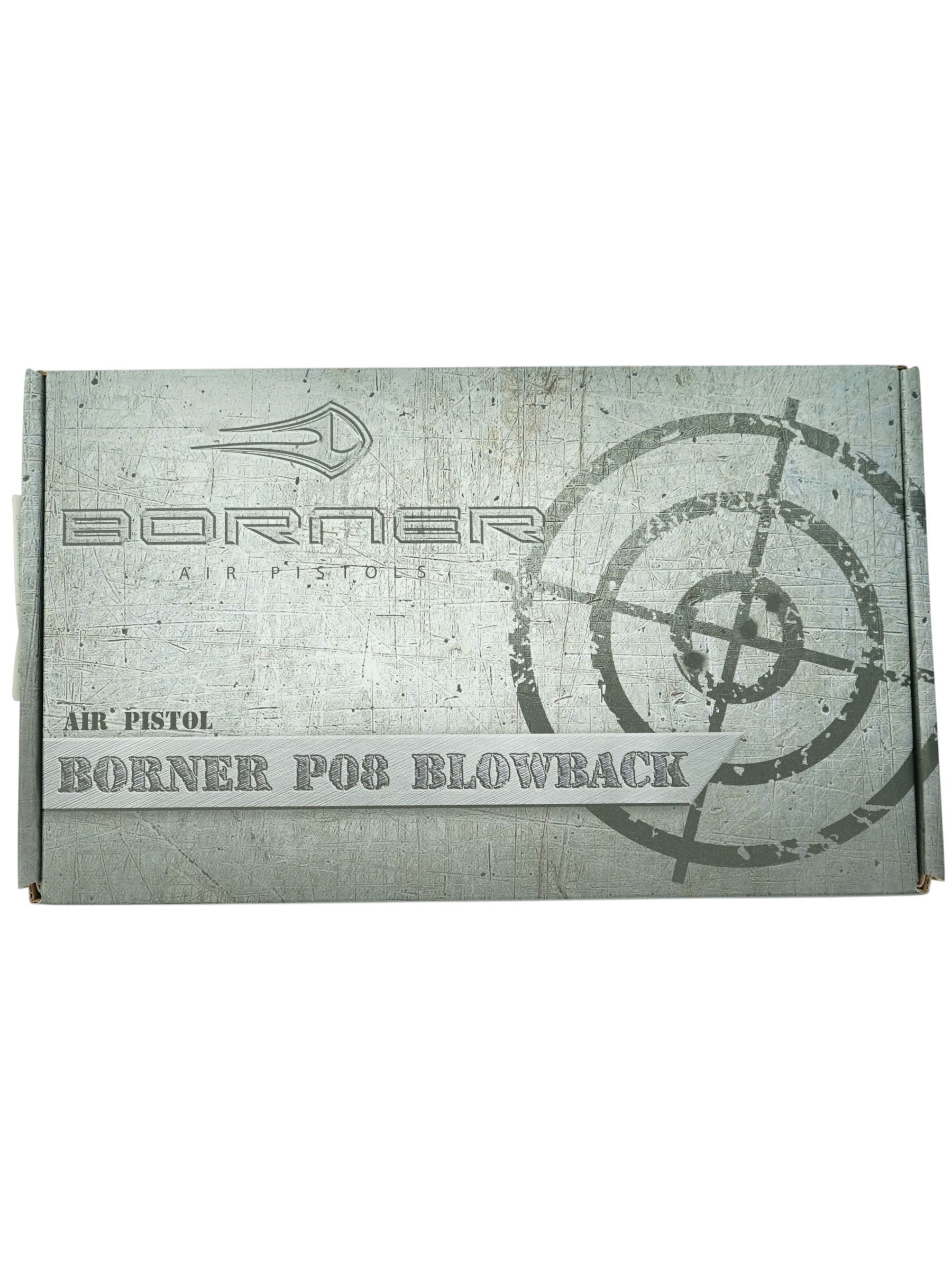 Пневматический пистолет Borner P08 Blowback (Parabellum) 4.5 мм