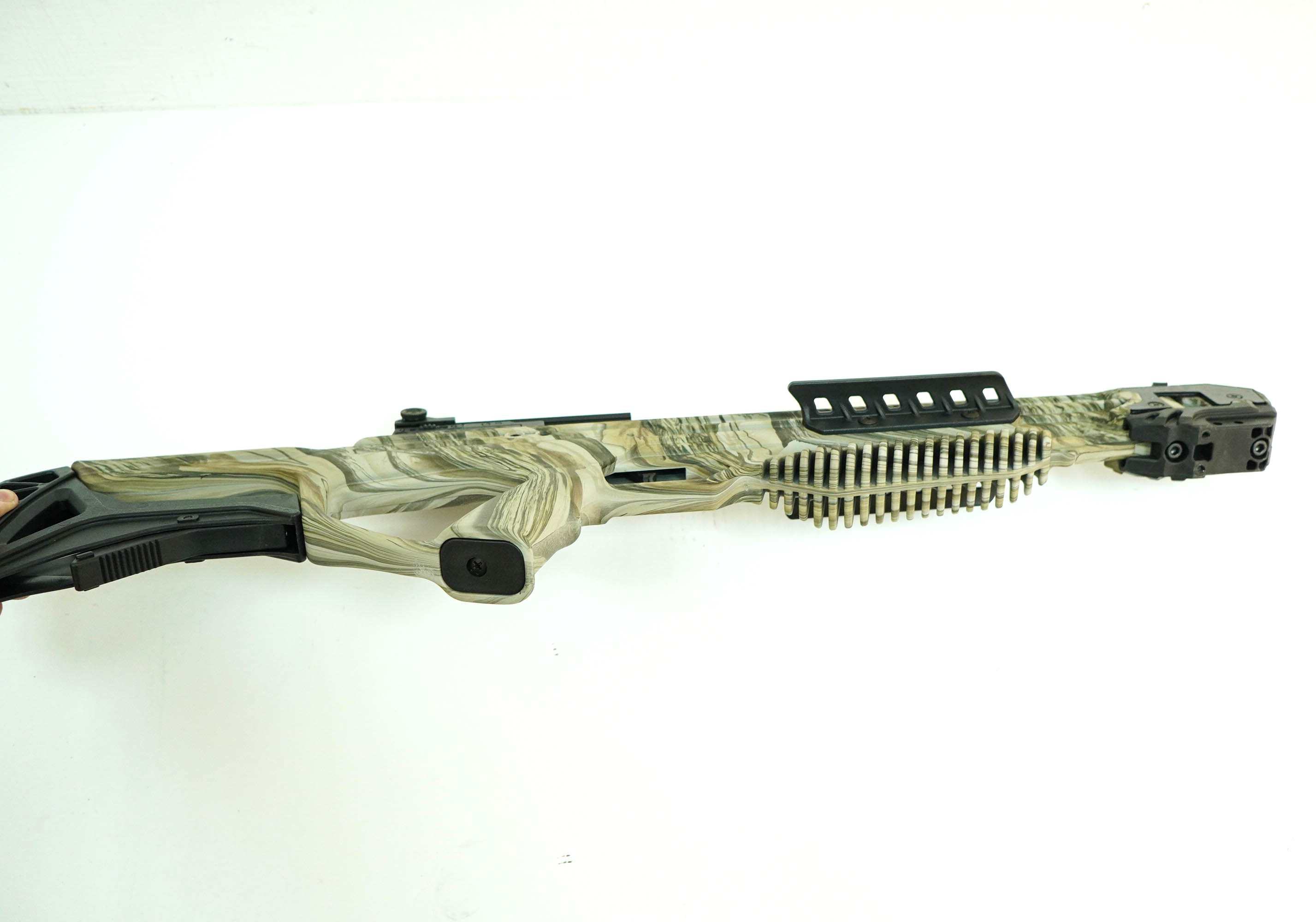 Рекурсивный арбалет Man Kung MK-XB25 Specter BK (камуфляж God Camo, 2 стрелы, воск, стрингер, натяжитель)