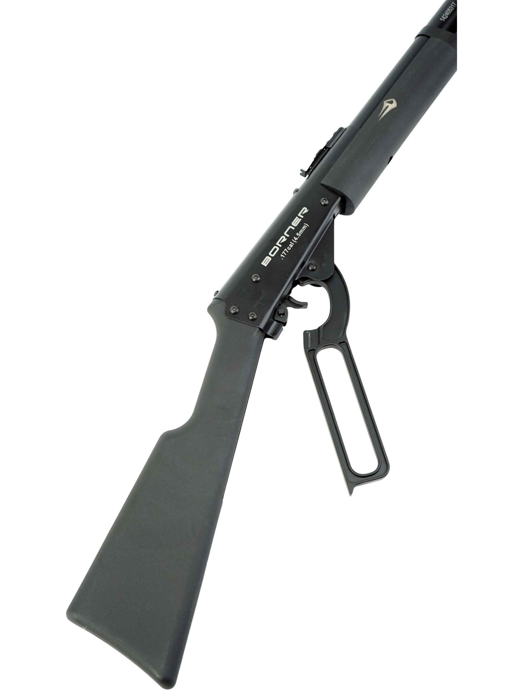 Пневматическая винтовка Borner Lever Action ( скоба Генри, пластик, XSV0S01, 3 Дж. ) 4.5 мм