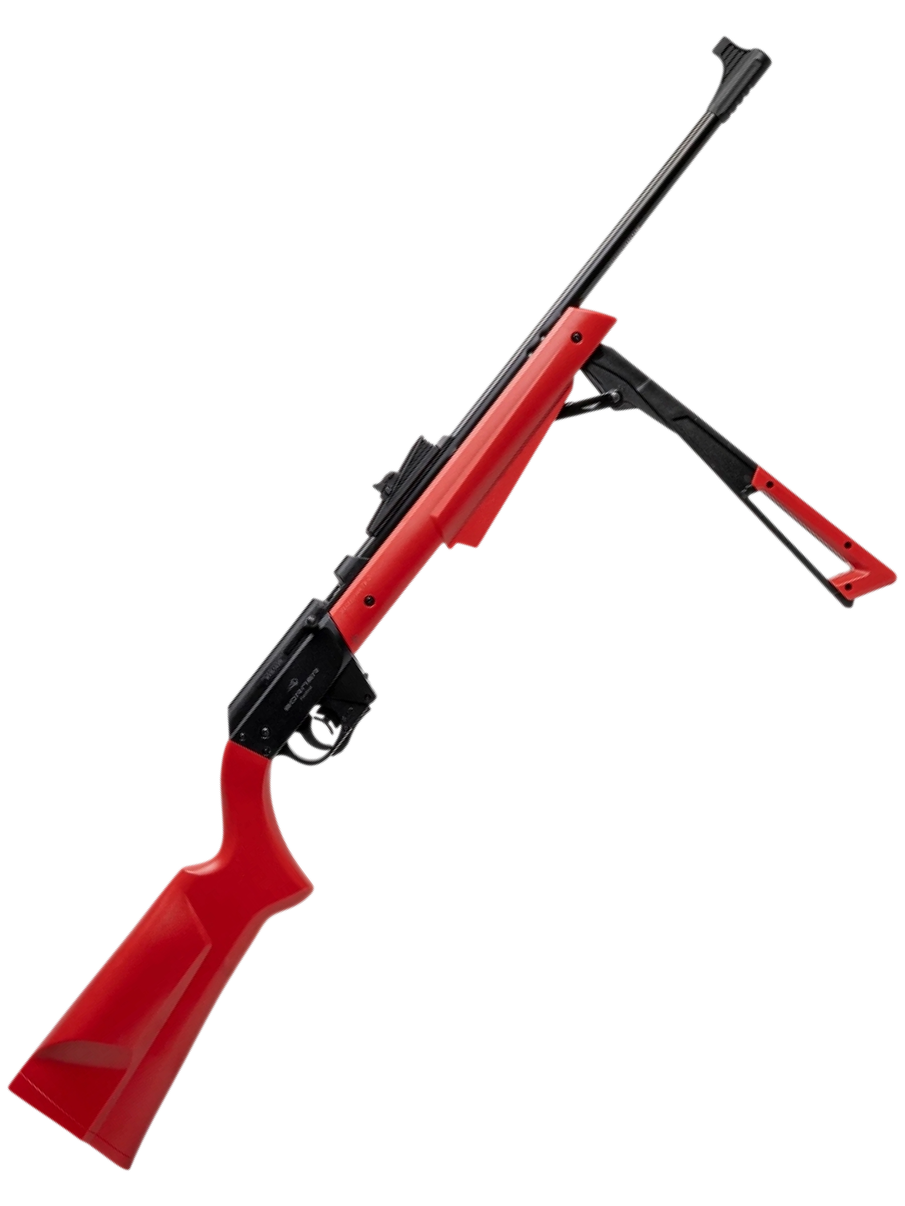 Пневматическая винтовка Borner Simple Strike Pump, Red (пластик, 3 Дж) 4,5 мм