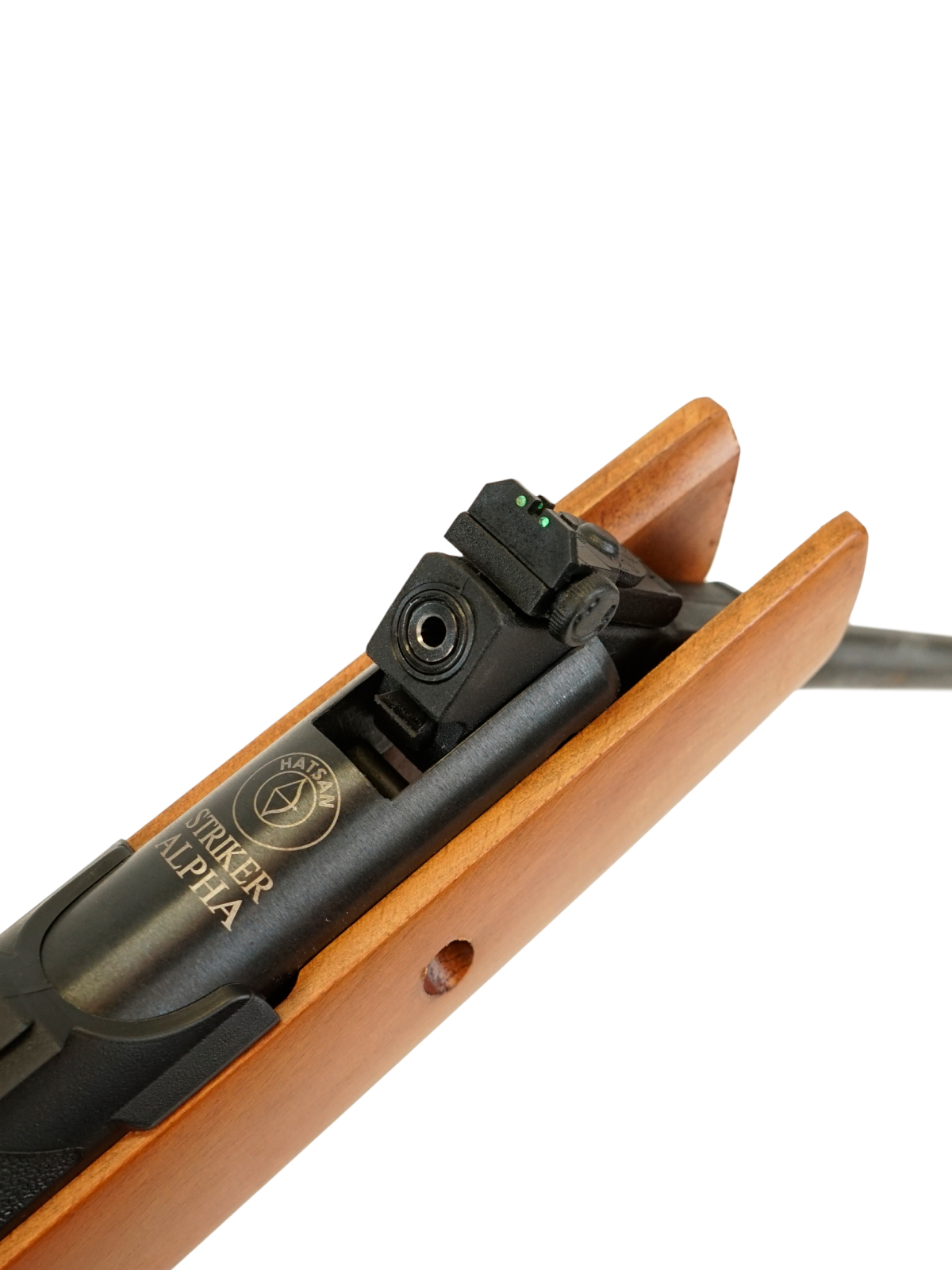 Винтовка пневматическая Hatsan Striker Alpha W 3 Дж. Кал. 4,5мм (переломка. Дерево)