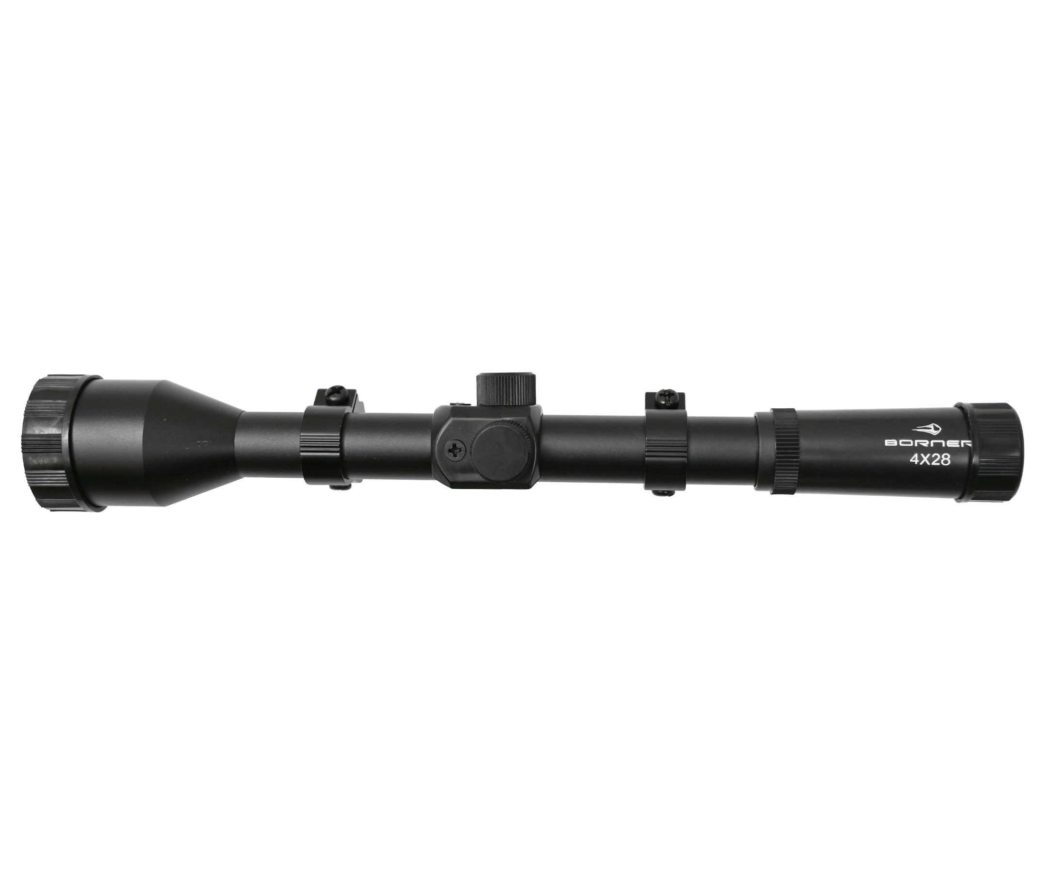 Оптический прицел Borner 4x28 FD4, на «ласточкин хвост»
