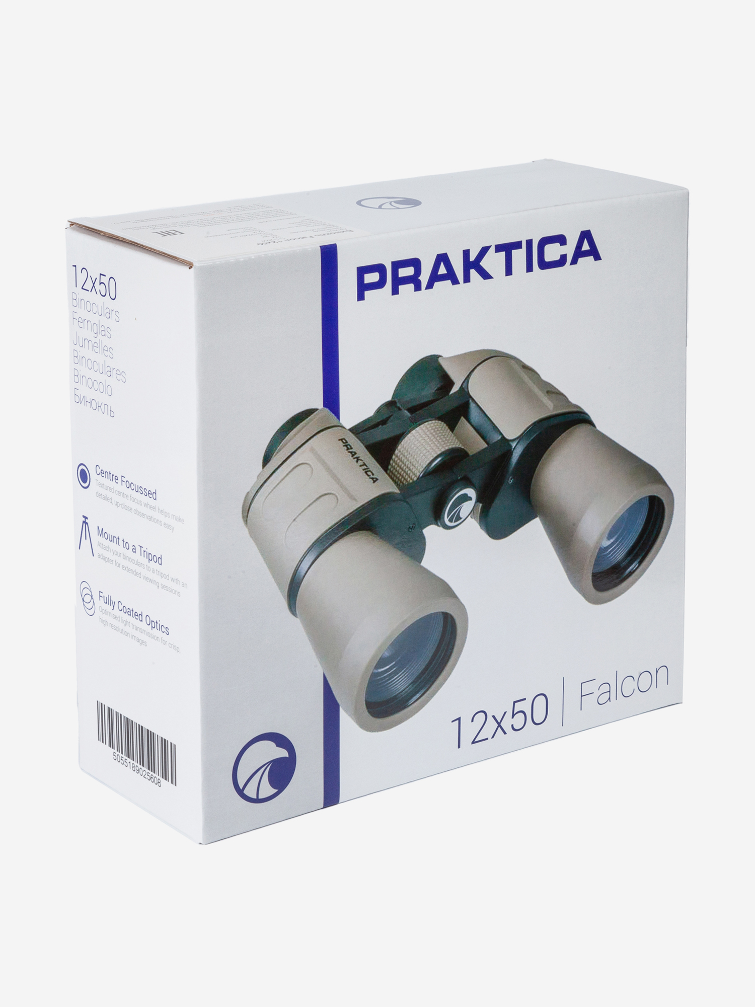 Бинокль Praktica Falcon 12x50 песочный (PRA202)