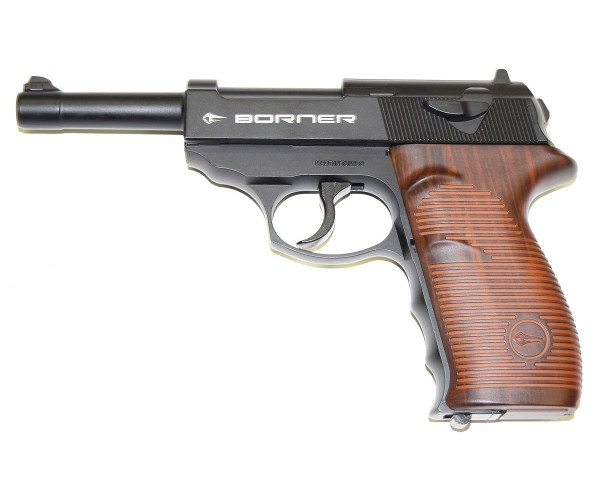 Пистолет пневм. BORNER C41 (Walther P.38), кал. 4,5 мм