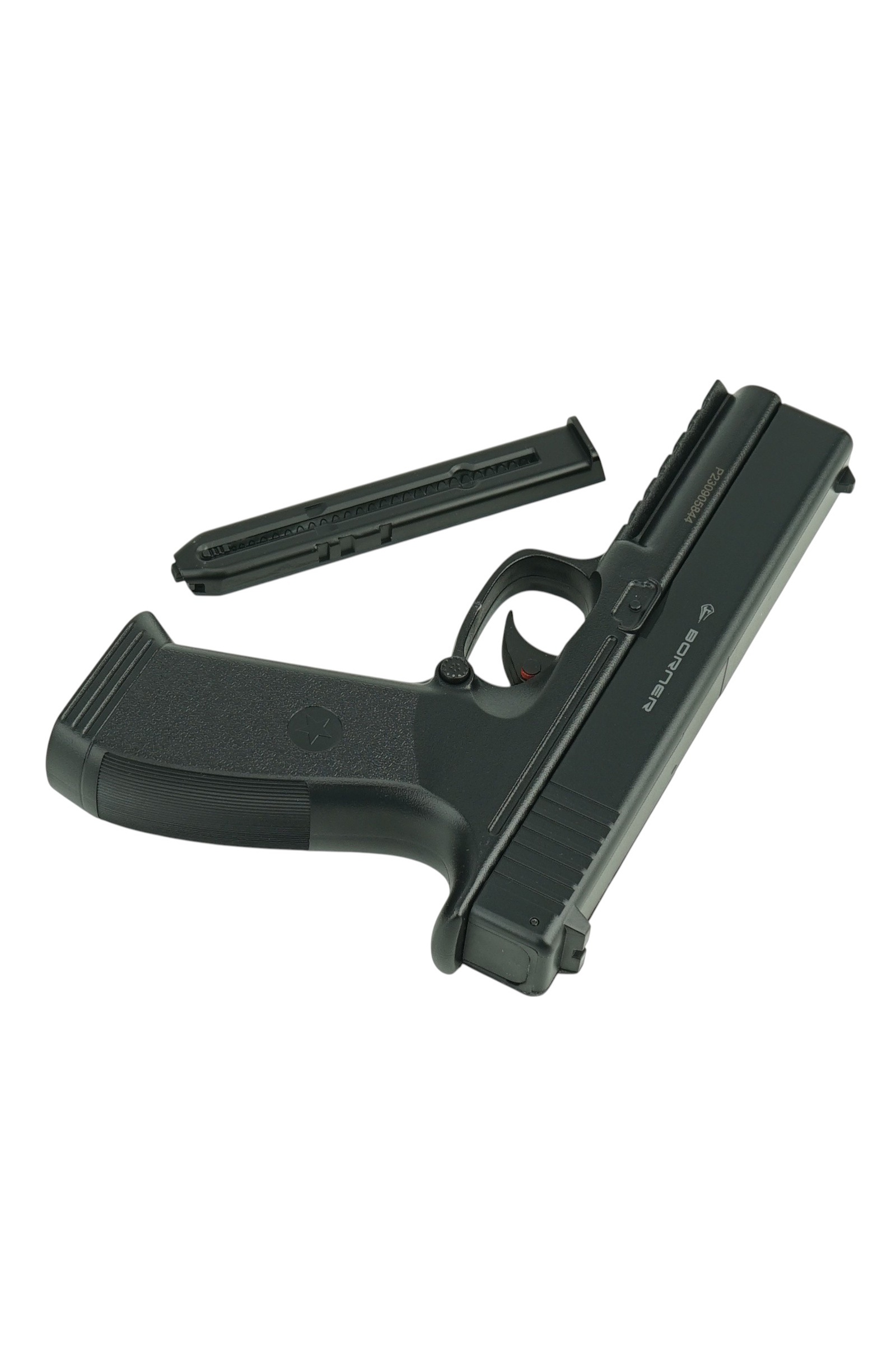 Страйкбольный пистолет Borner 17 (Glock) CO₂, пластик, 6 мм