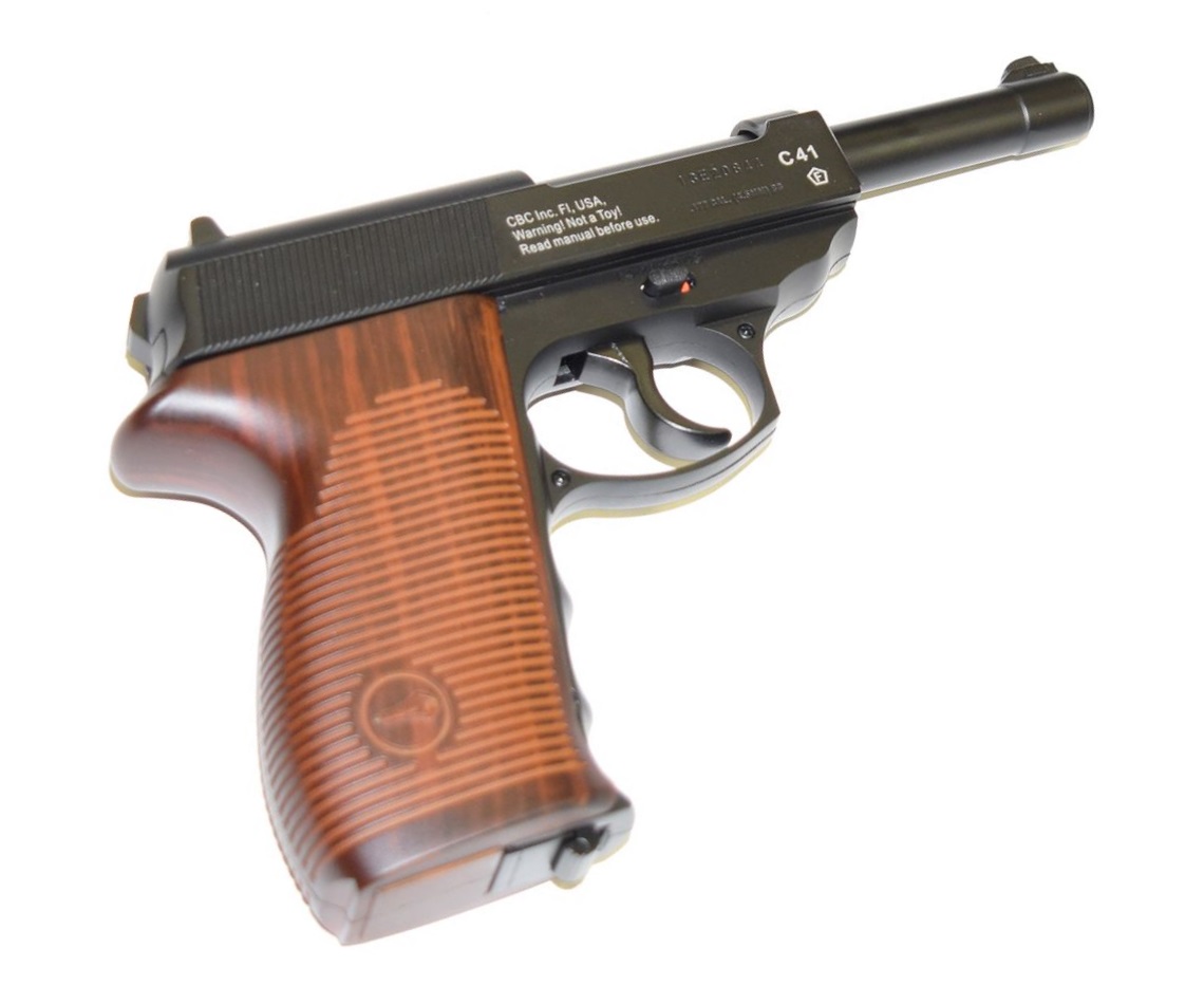 Пистолет пневм. BORNER C41 (Walther P.38), кал. 4,5 мм