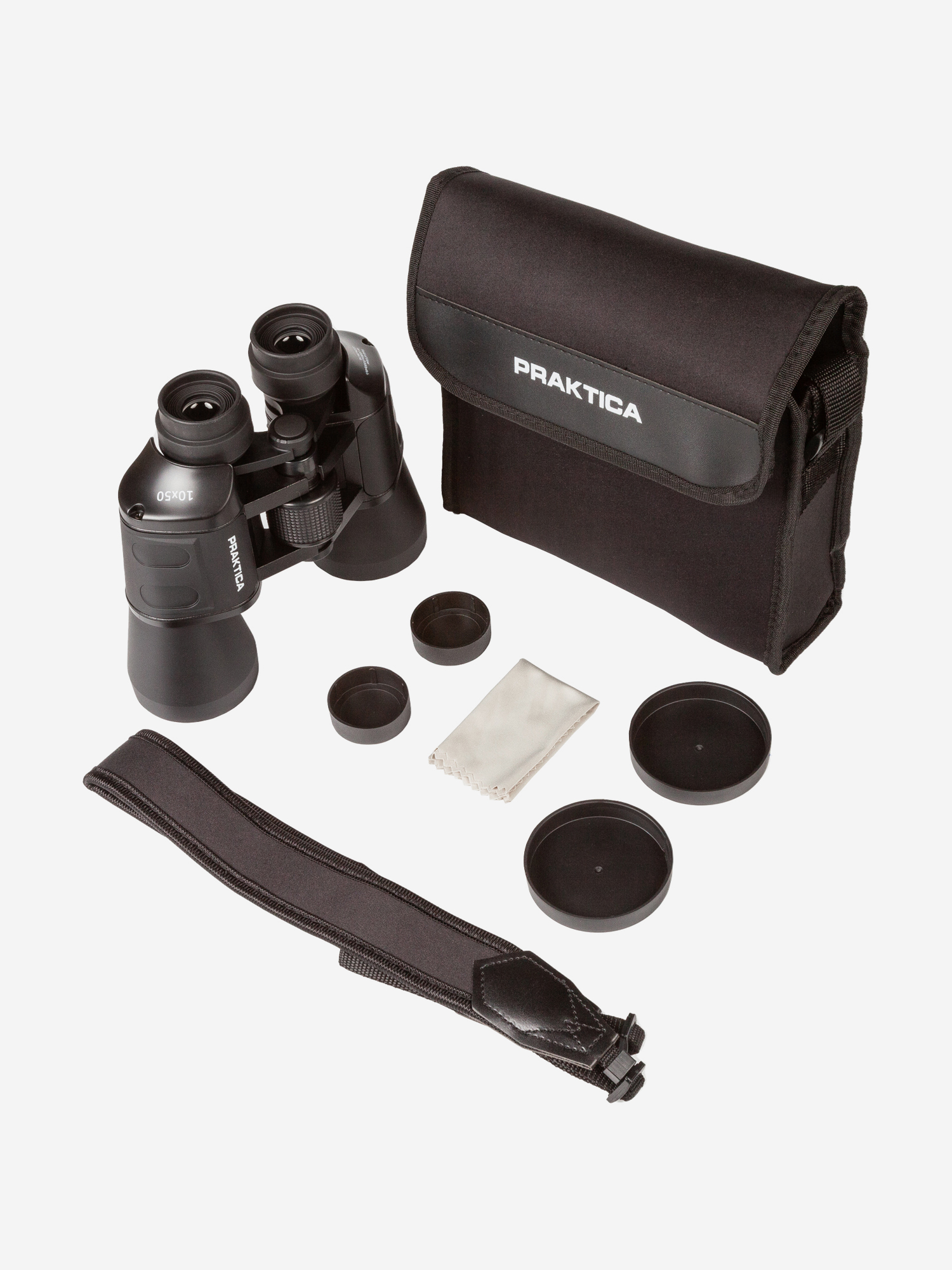 Бинокль Praktica Falcon 10x50 черный