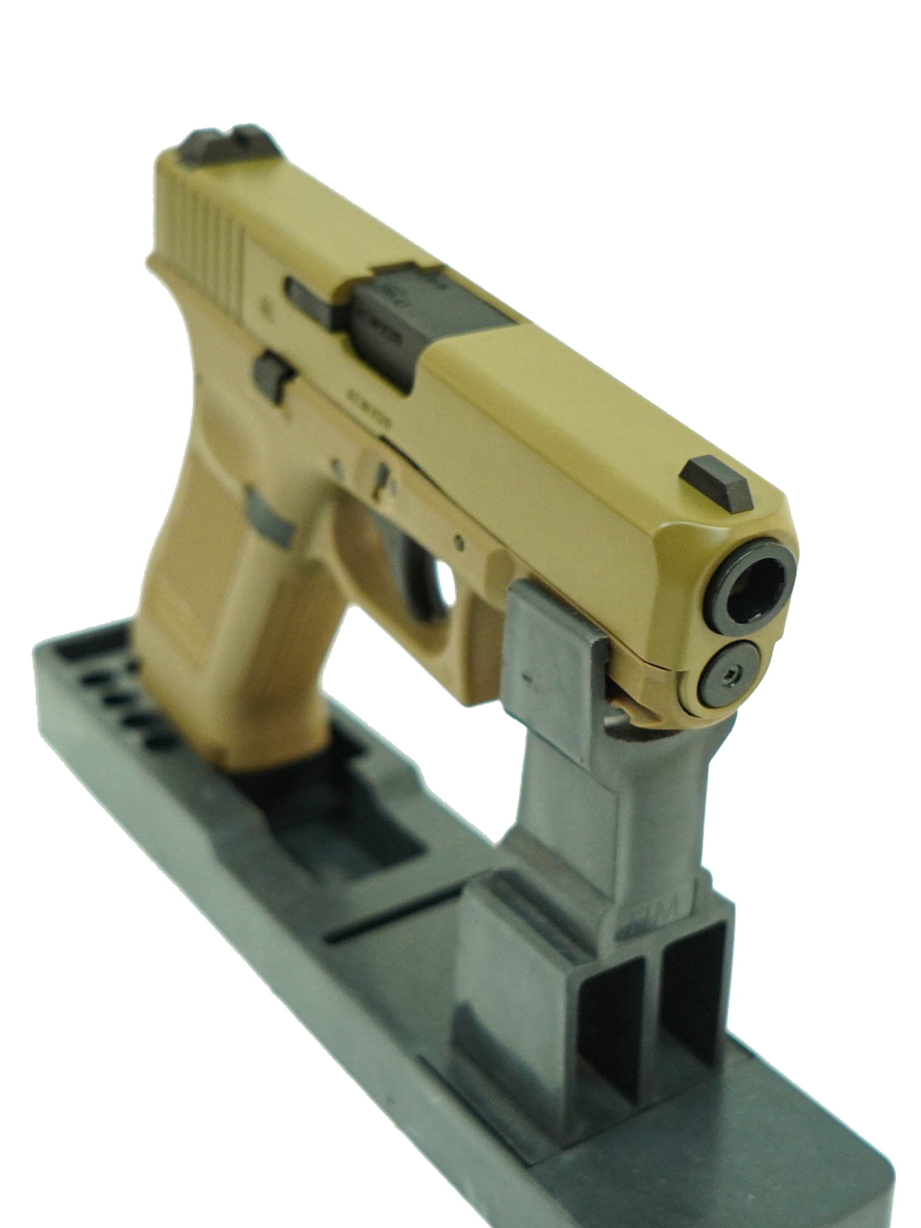 Пневматический пистолет Umarex Glock 19X Tan (Blowback) кал.4,5мм (метал, цвет песок, BB)