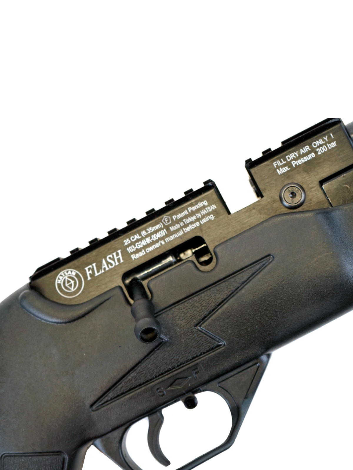 Винтовка пневматическая Hatsan FLASH, cal. 5.5, 3 Дж (РСР, пластик)