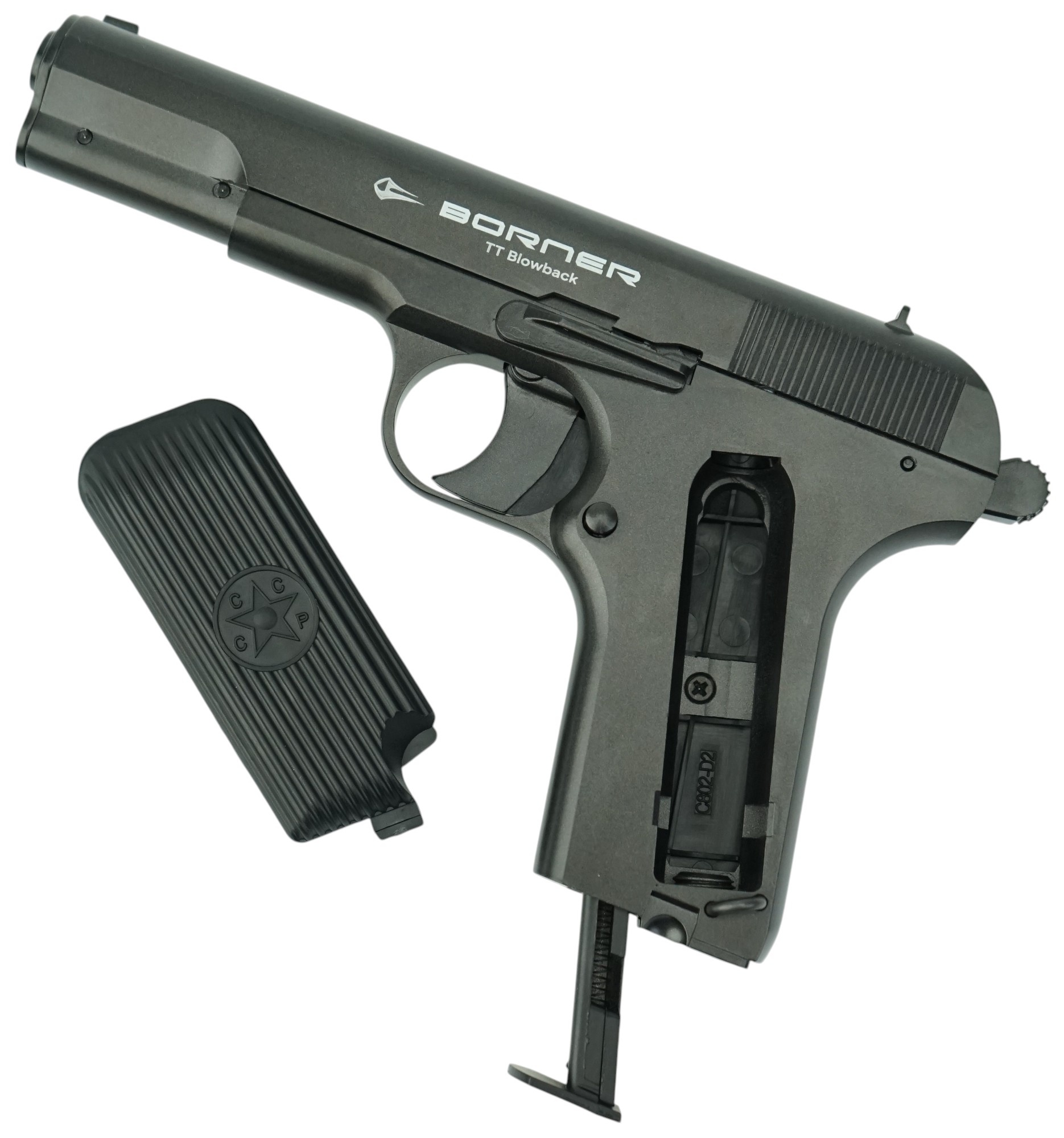 Пневматический пистолет Borner TT Blowback (Токарева)