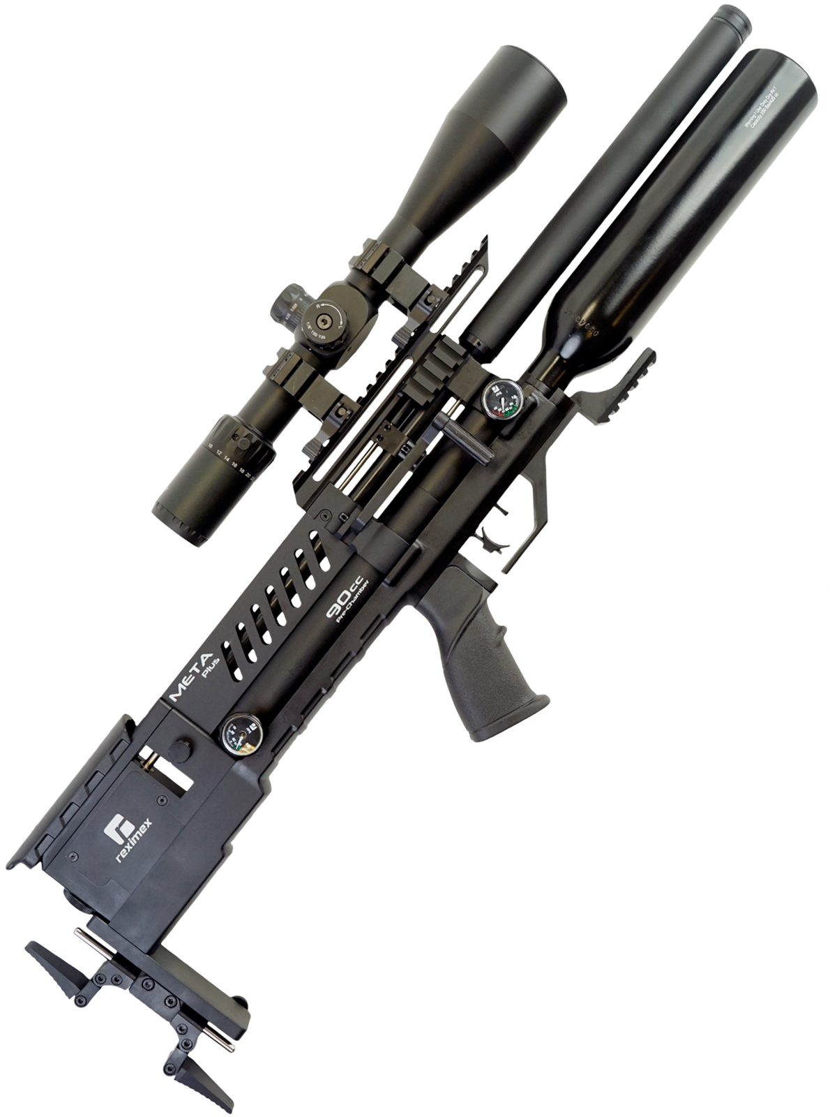 Винтовка пневматическая REXIMEX META PLUS, cal. 5,5 mm, 3 Дж (РСР, пластик)