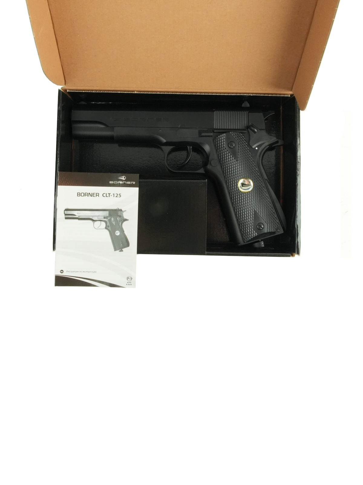 Пистолет пневм. BORNER CLT125 (Colt), кал. 4,5 мм
