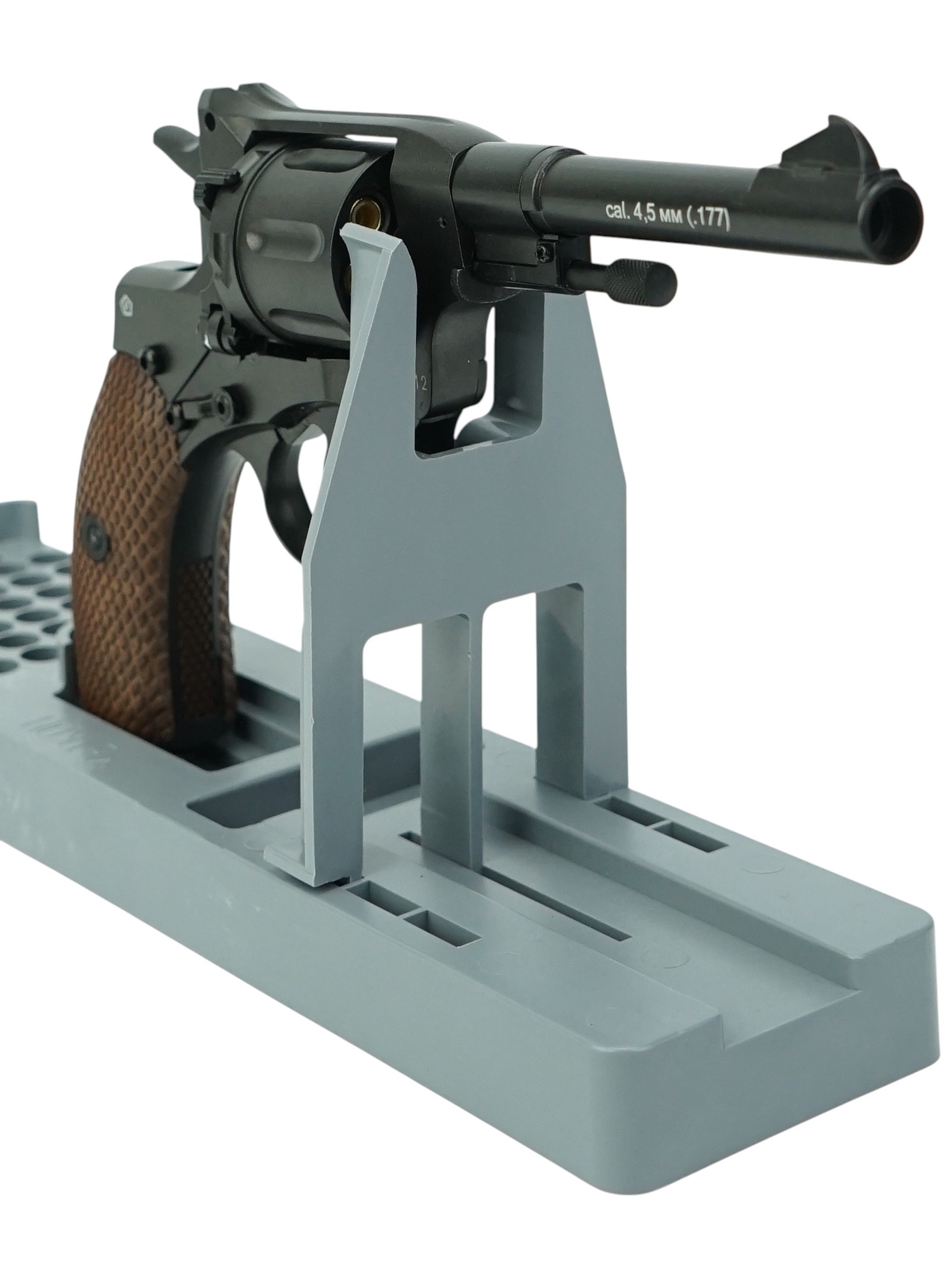 Пневматический револьвер Borner NGT-B, шариковый (Black) 4.5 мм