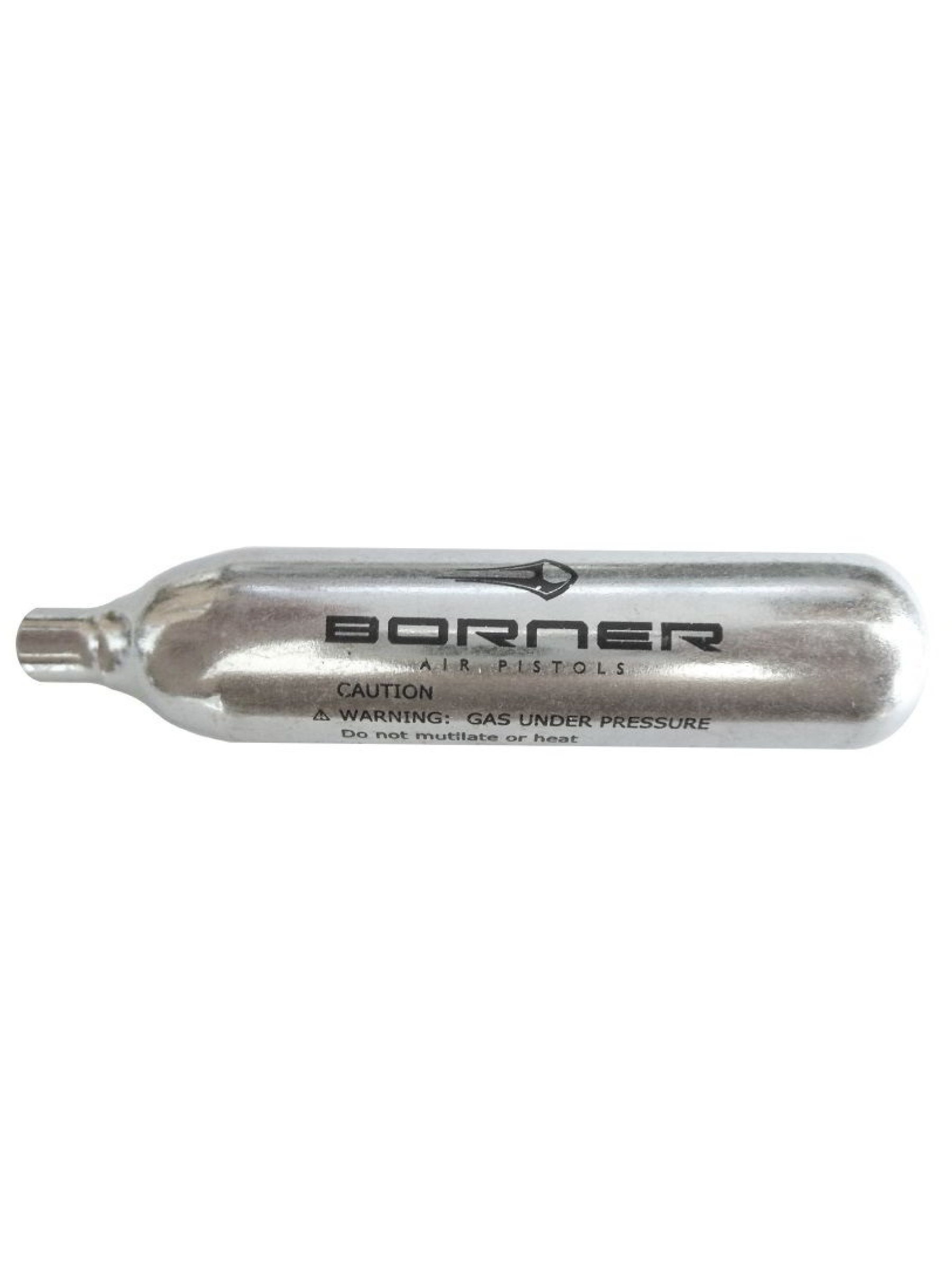 Баллончик CO₂ Borner для пневматики, 12 г, с логотипом, 10 шт