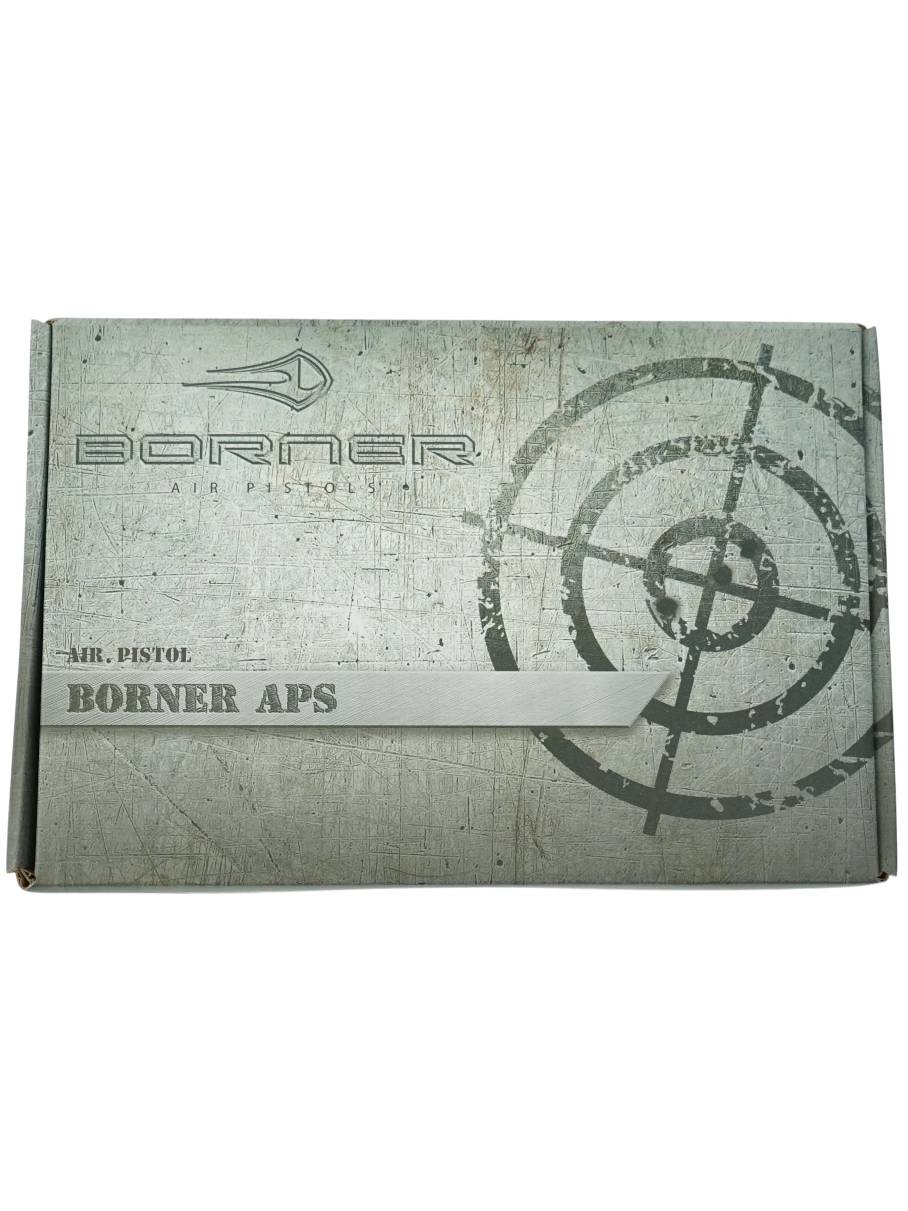 Пистолет пневм. BORNER APS-S Black, кал. 4,5 мм (пластик)/BBs