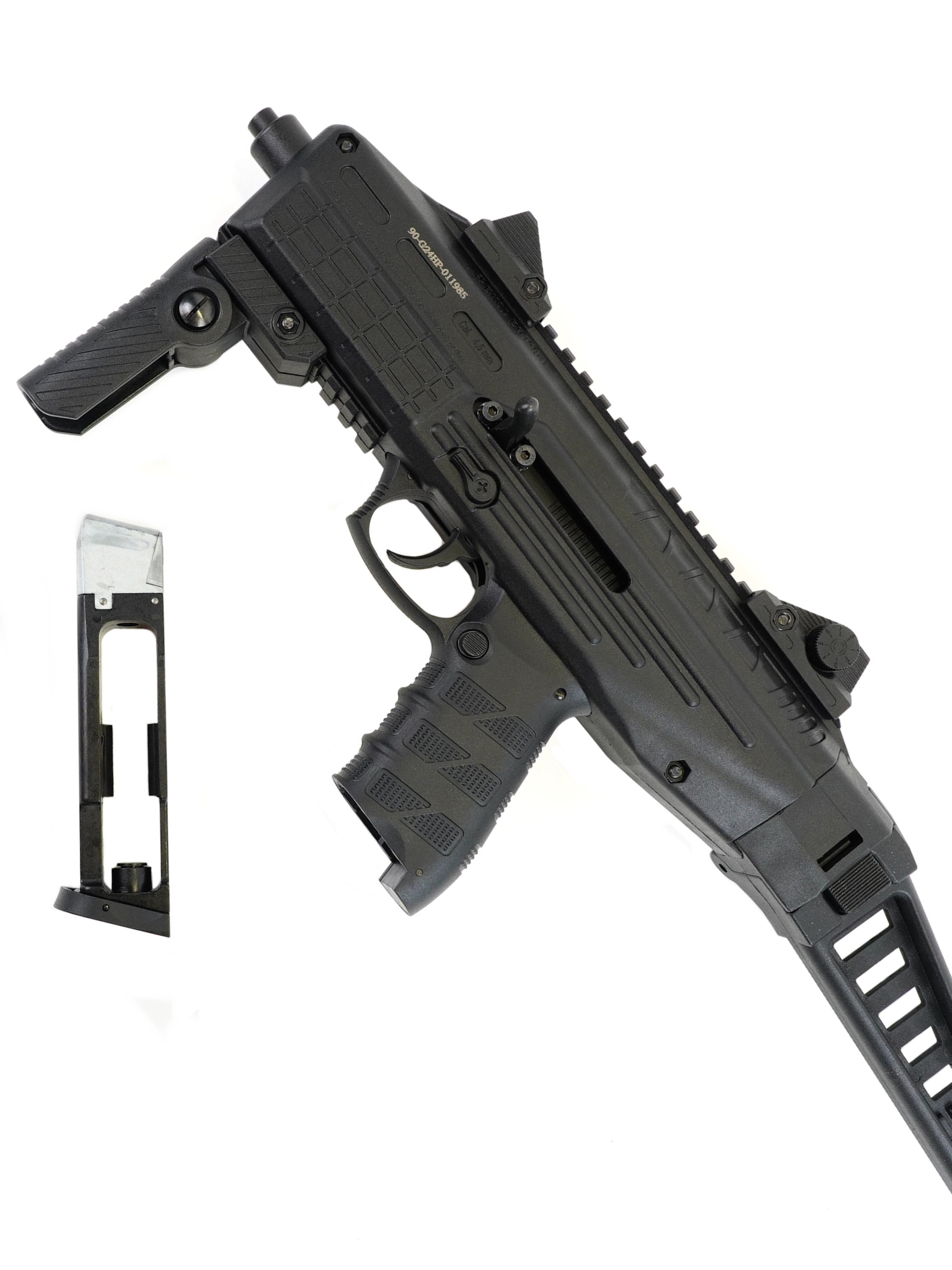 Пистолет пневм. EKOL ES P95 B Black, (металл) (Blowback) кал. 4,5 мм, 3 Дж