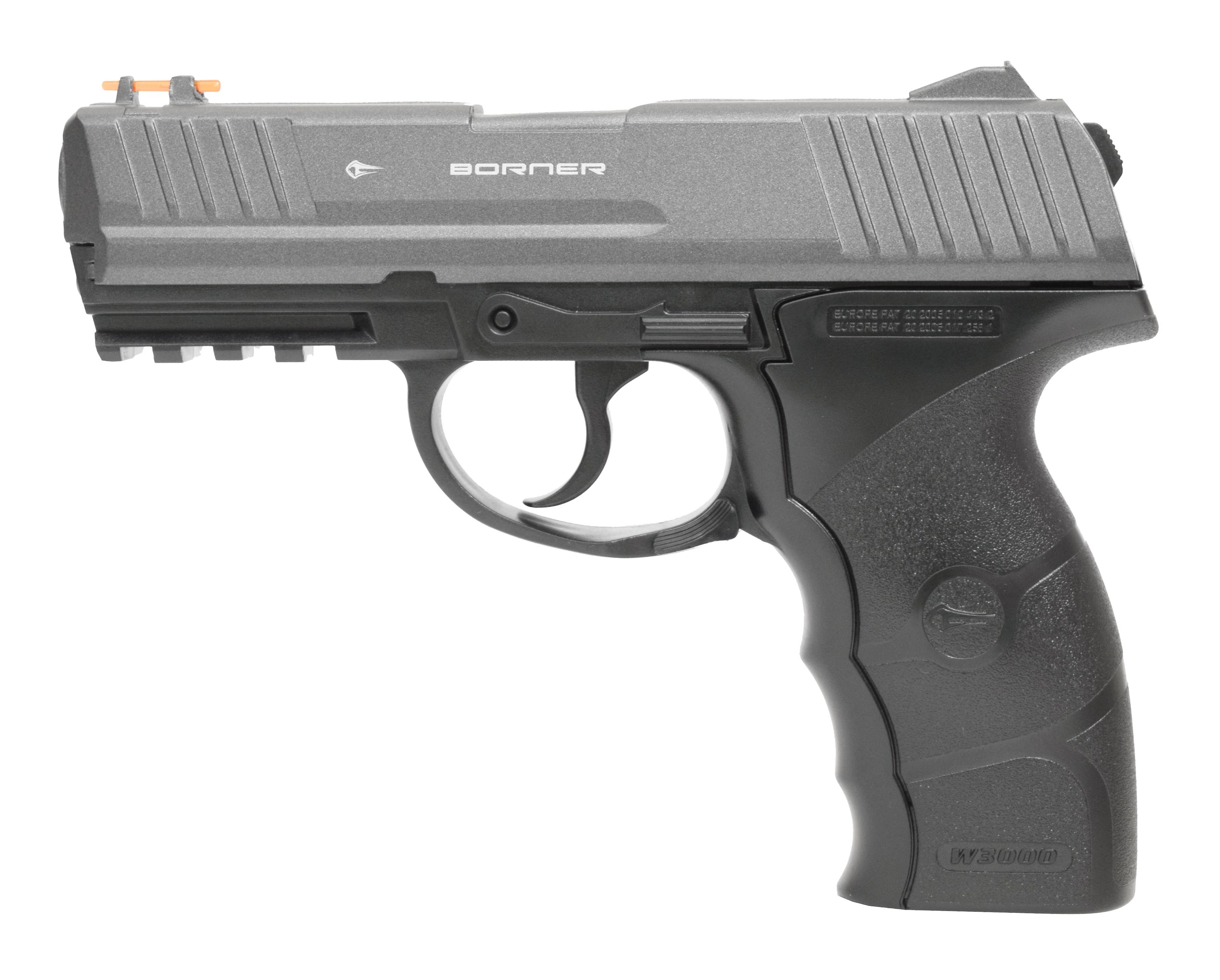 Пистолет пневм. BORNER W3000 (HK), кал. 4,5 мм