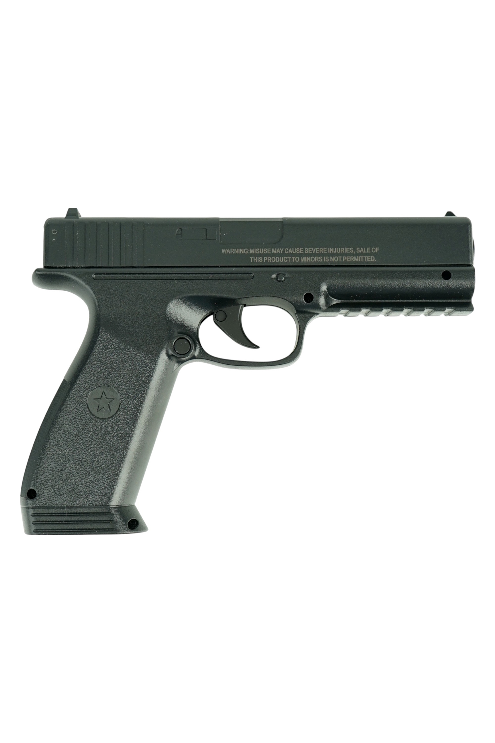 Страйкбольный пистолет Borner 17 (Glock) CO₂, пластик, 6 мм