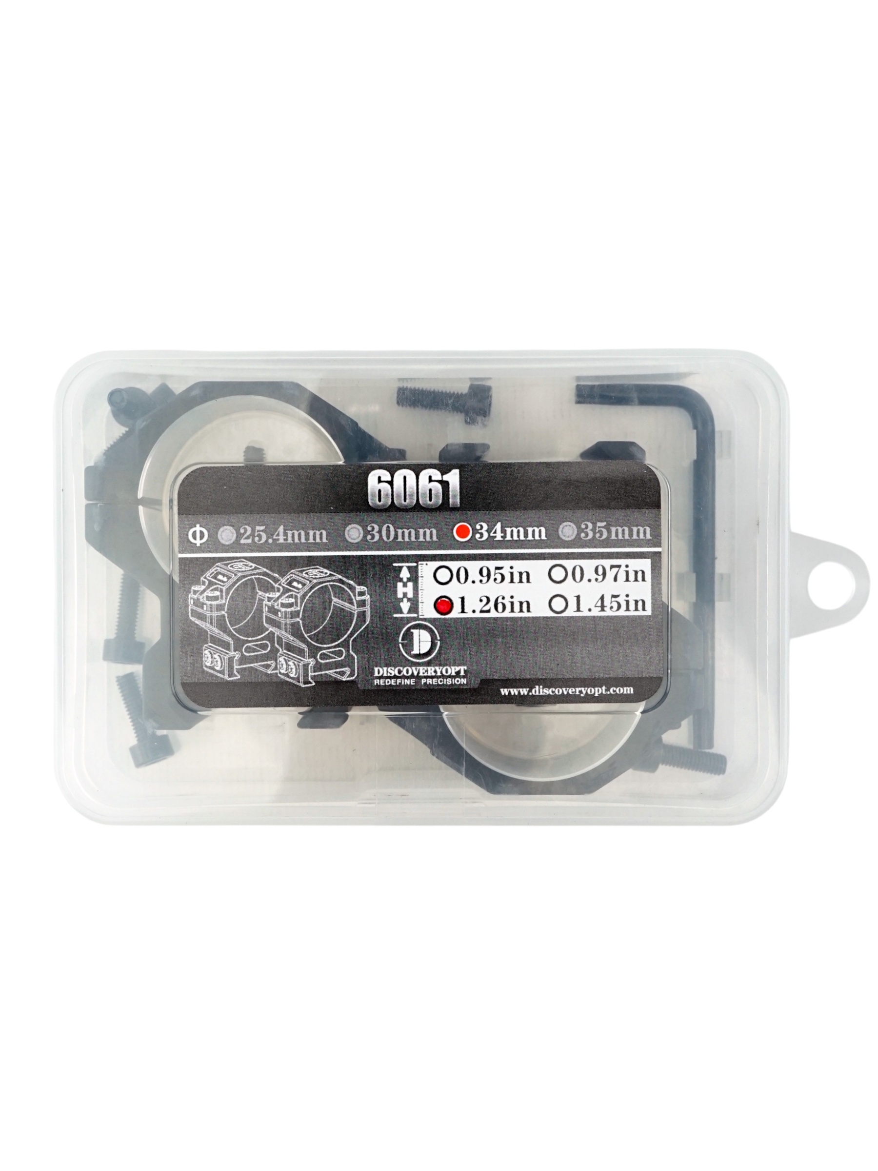 Оптический прицел Discovery HD GEN2 5-30X56SFIR Lock, 34 мм, подсветка, на Weaver