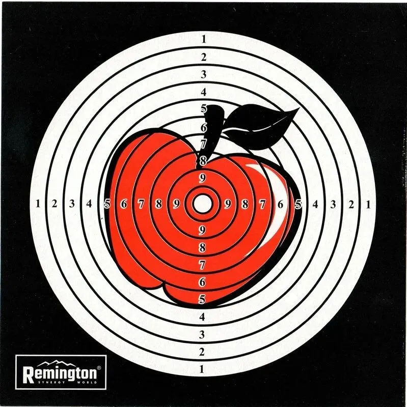 Мишень бумажная Remington «Яблоко» 1 шт.