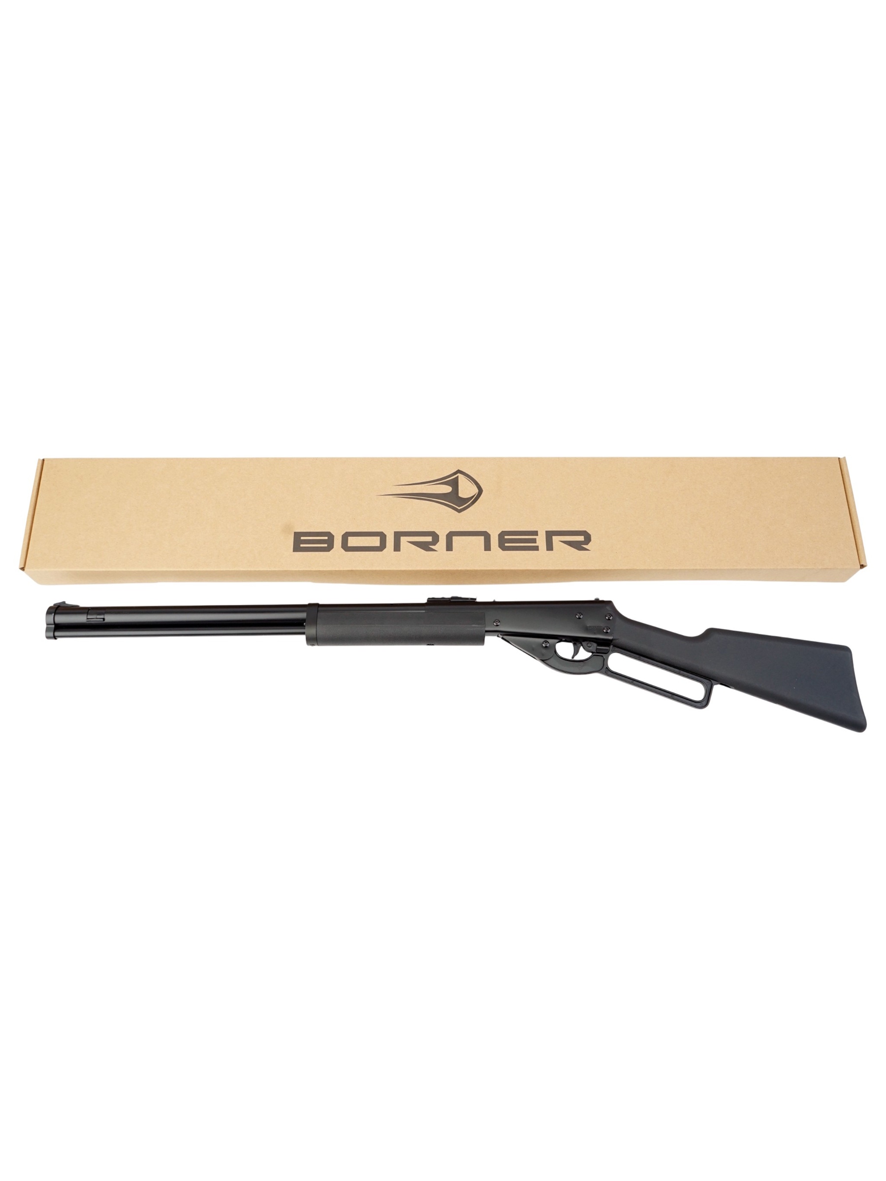 Пневматическая винтовка Borner Lever Action ( скоба Генри, пластик, XSV0S01, 3 Дж. ) 4.5 мм