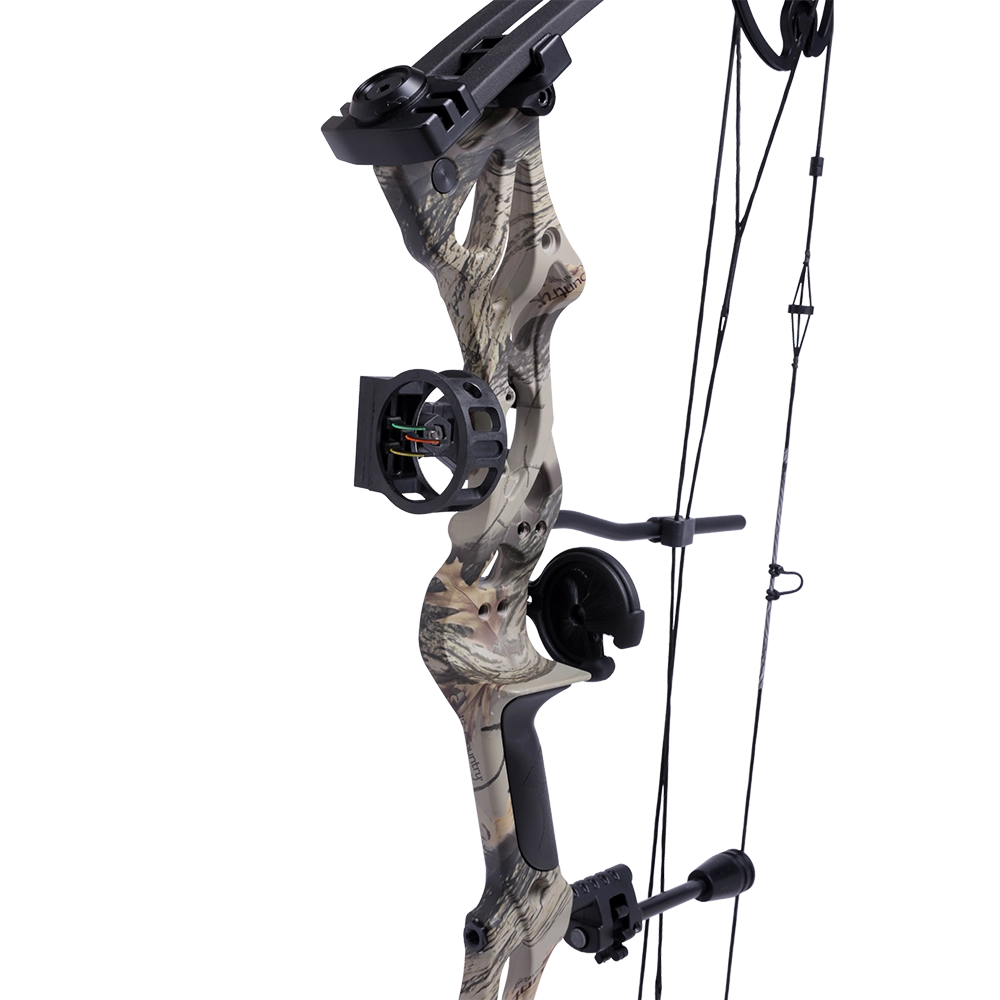 Блочный лук Man Kung Fossil NCB75 (камуфляж God Camo, комплектация)