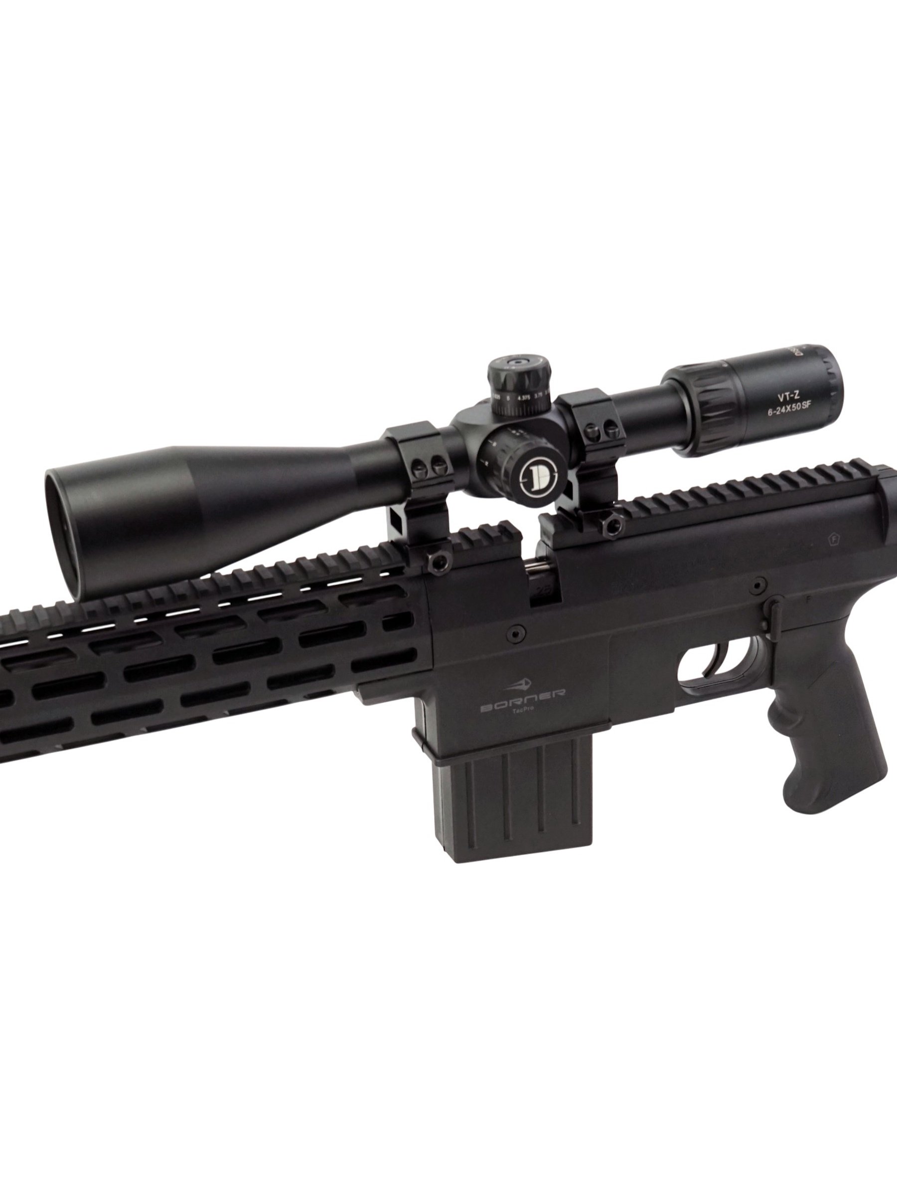 Пневматическая винтовка Borner Tac Pro (пластик, PCP, 3 Дж) 6,35 мм