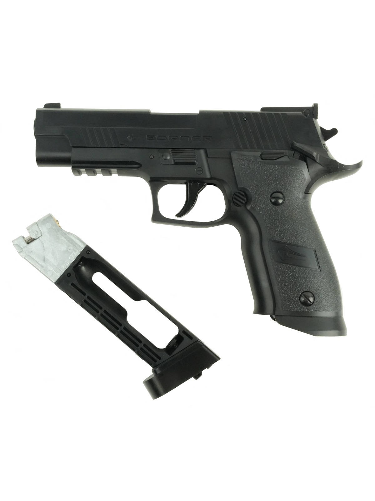 Пистолет пневм. BORNER Z122 (SS P226), кал. 4,5 мм