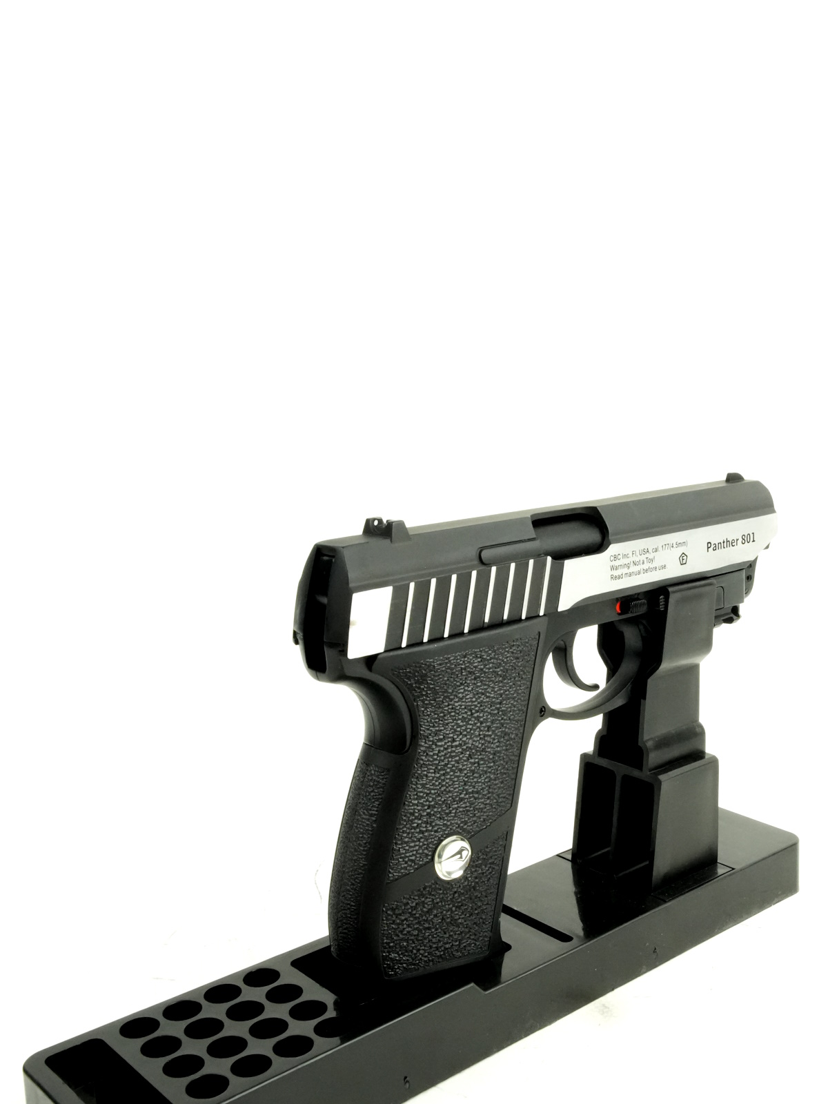 Пневматический пистолет Borner Panther 801 (SS P232L) с ЛЦУ (blowback) 4.5 мм