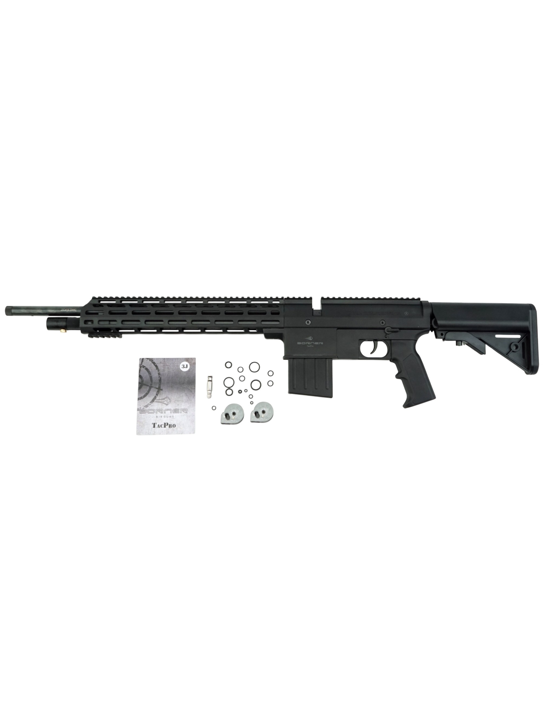 Пневматическая винтовка Borner Tac Pro (пластик, PCP, 3 Дж) 6,35 мм